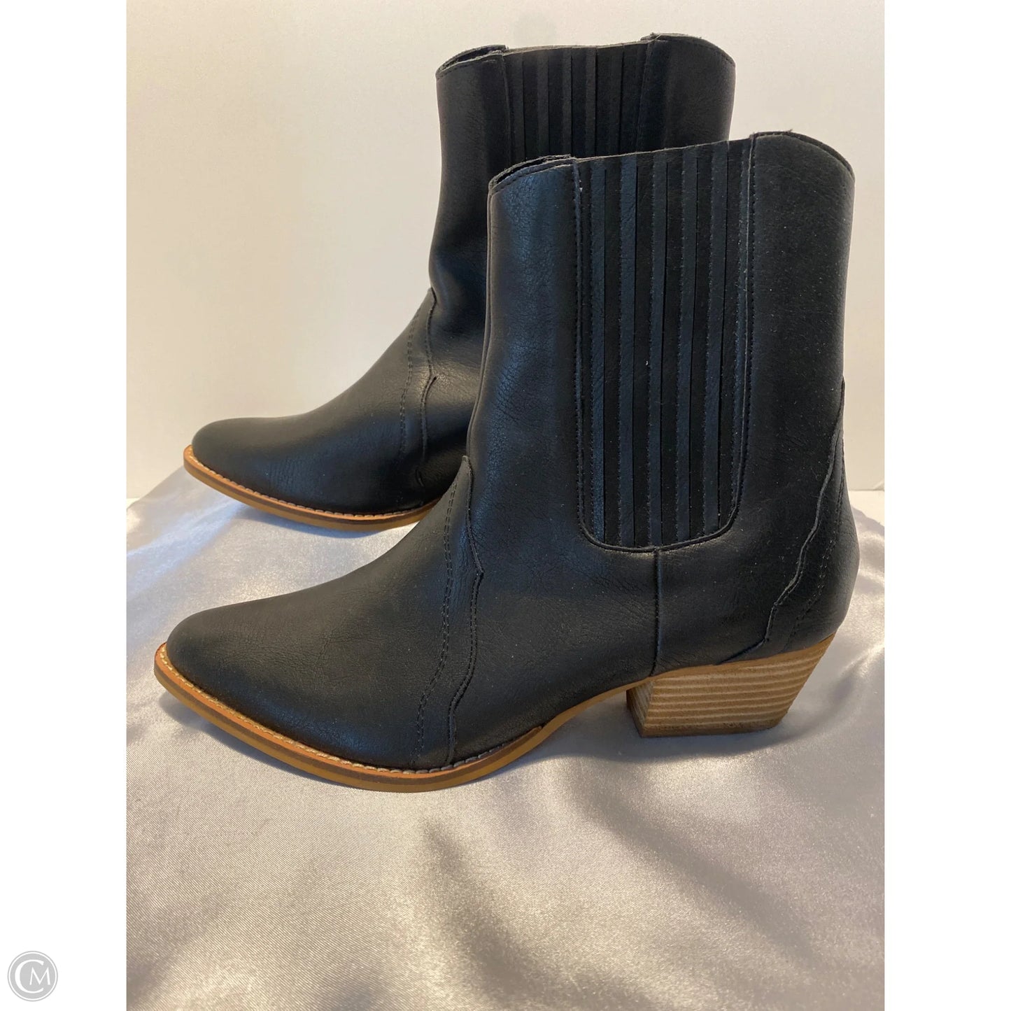 Boots Western By Clothes Mentor In Black, Size: 10