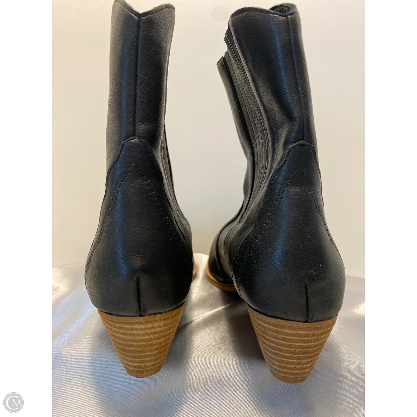 Boots Western By Clothes Mentor In Black, Size: 10