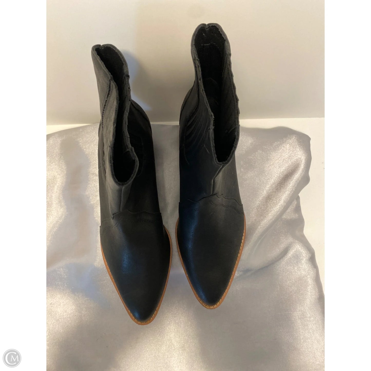 Boots Western By Clothes Mentor In Black, Size: 10