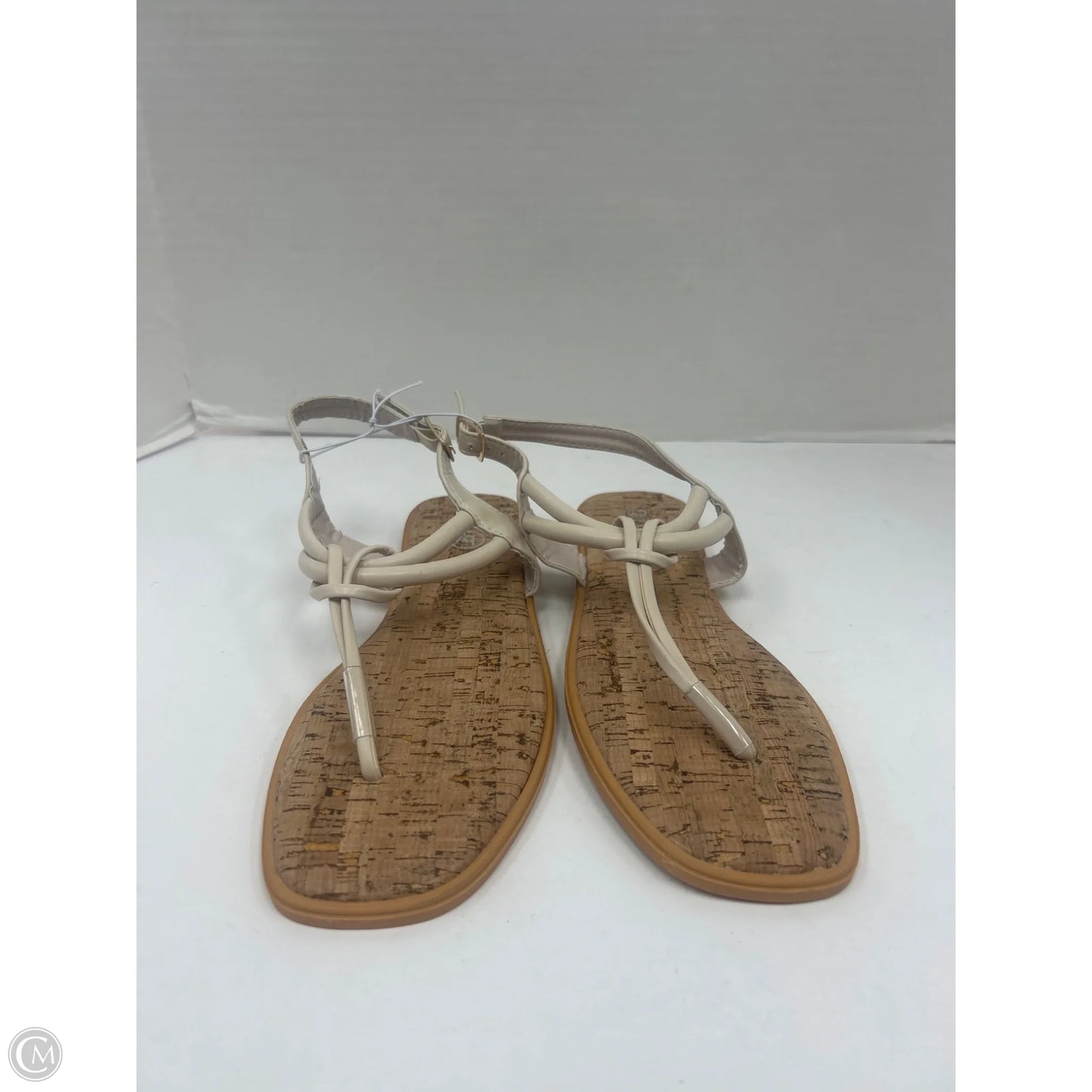 Sandals Flats By Cmf In Beige, Size: 10