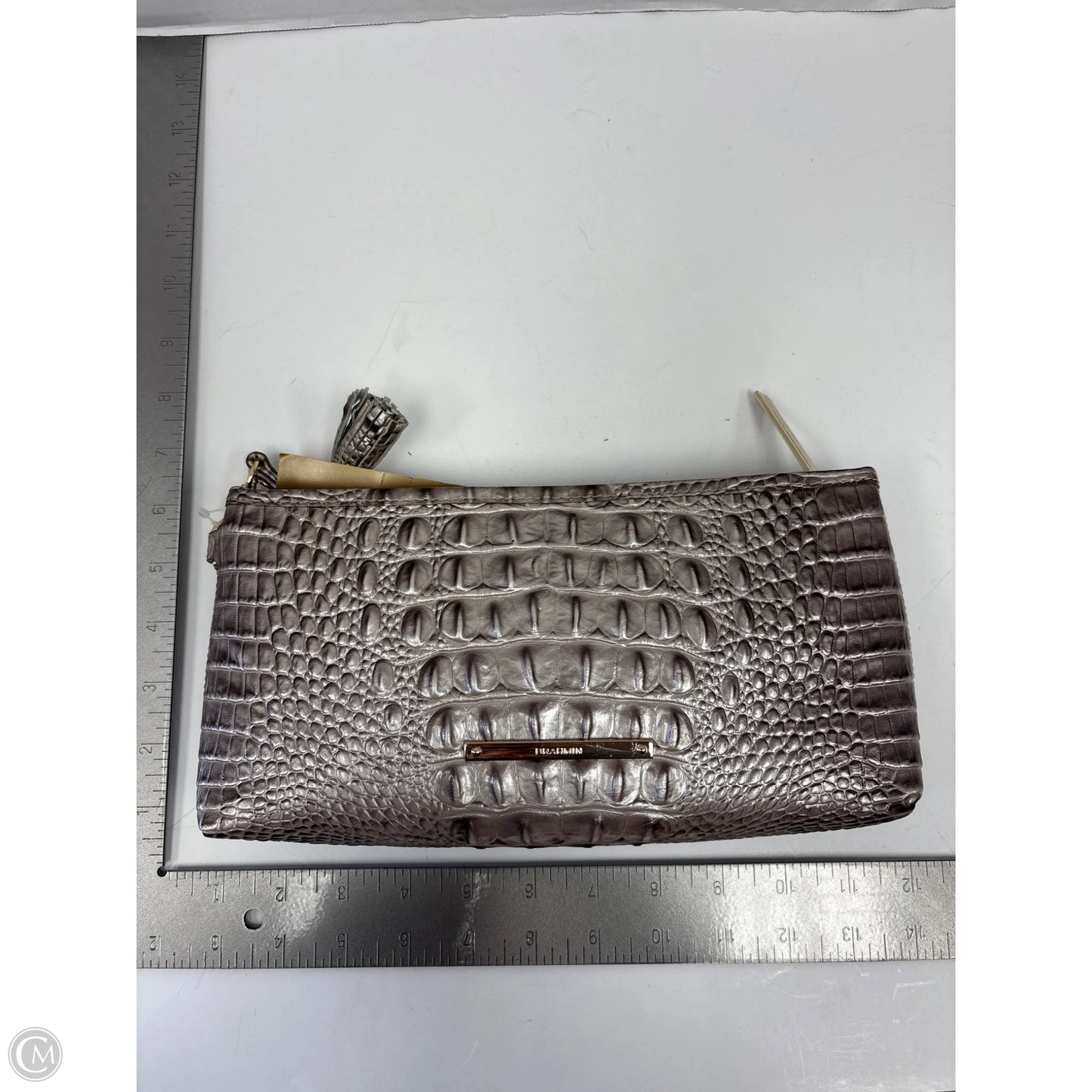 Wristlet Designer By Brahmin, Size: Large