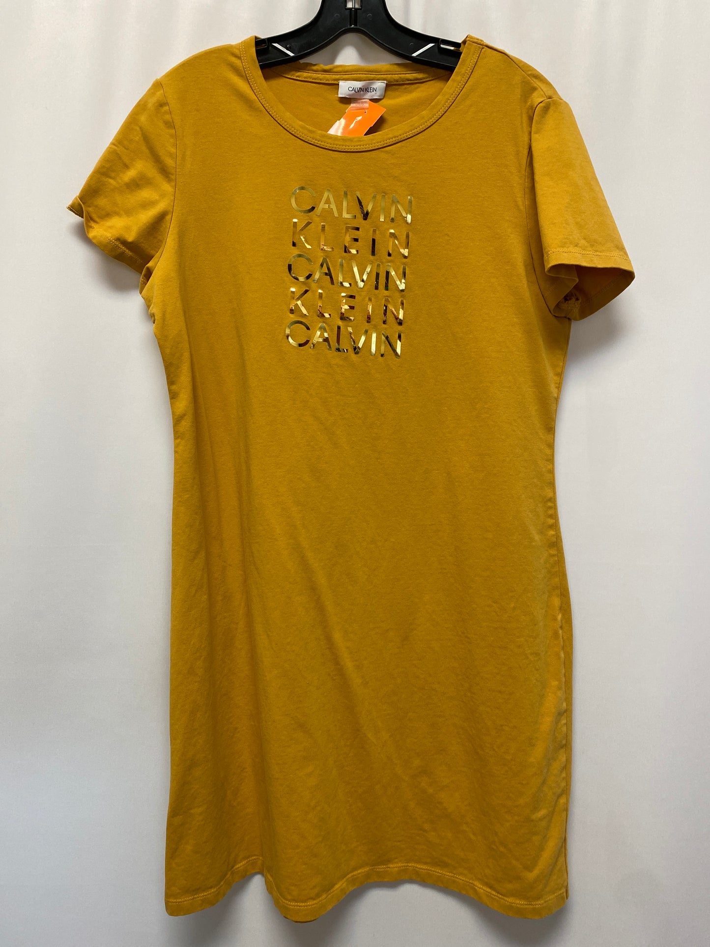 Dress Casual Midi By Calvin Klein Size: L