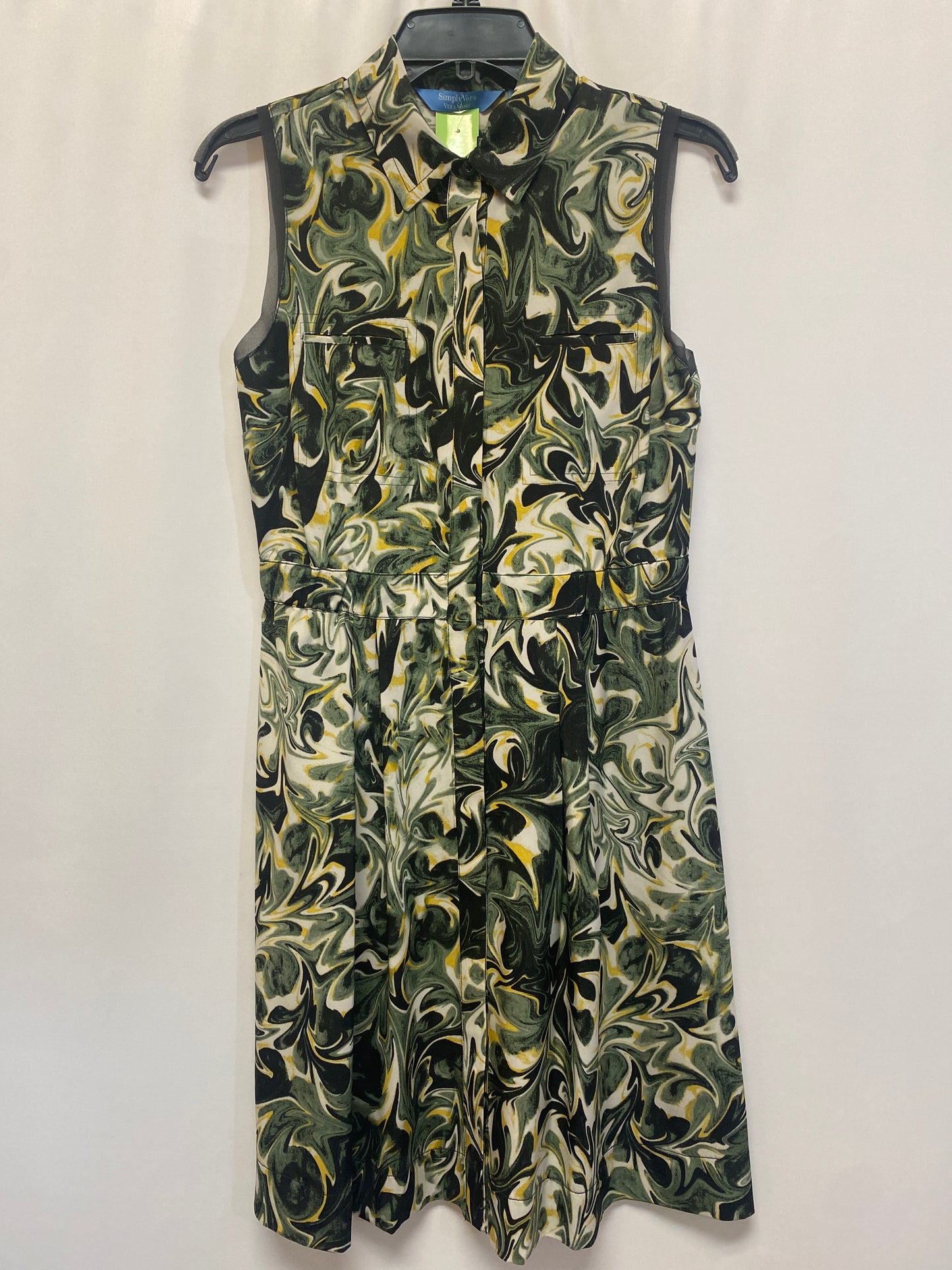 Dress Casual Midi By Simply Vera Size: Xs