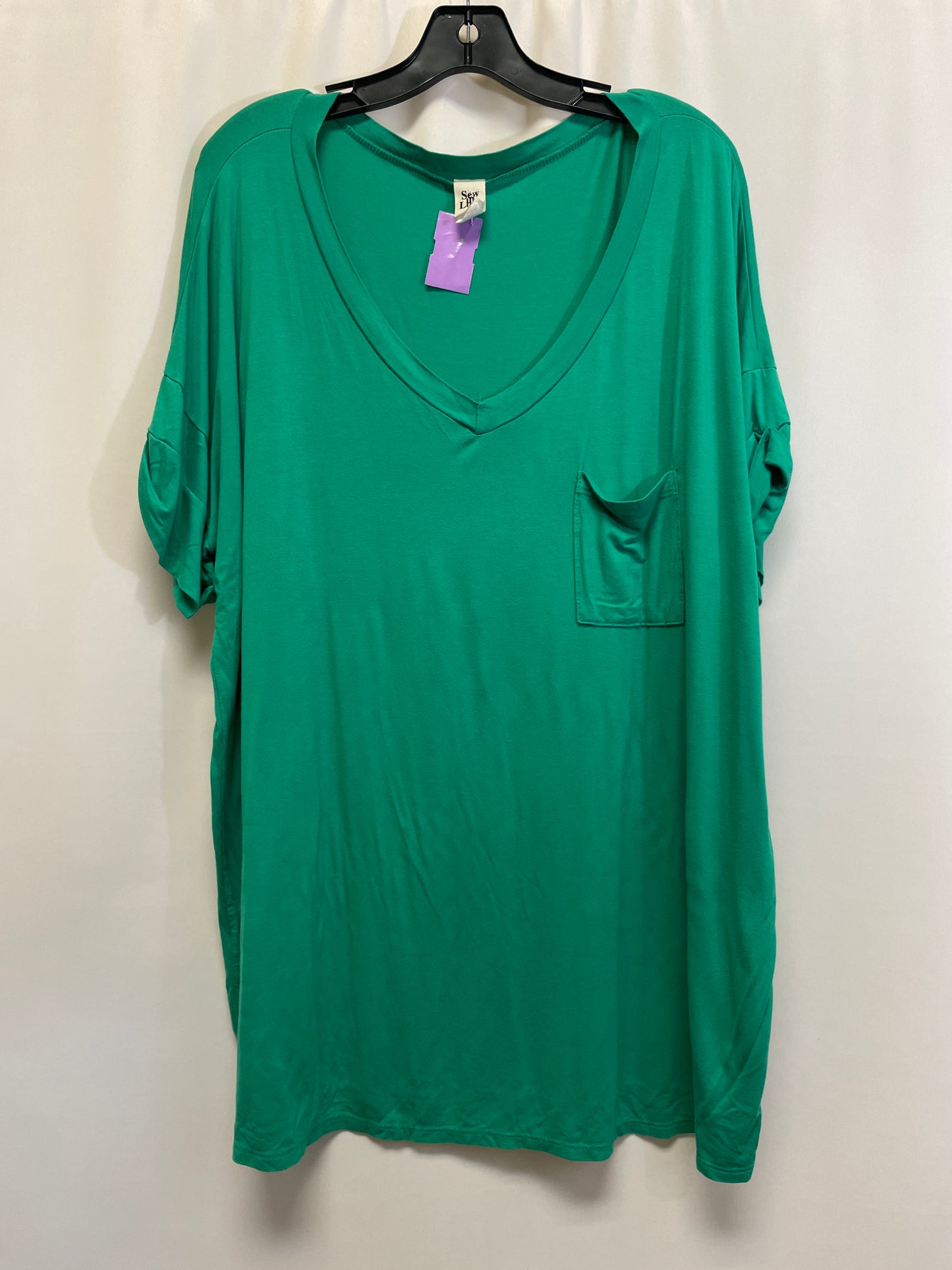 Top Short Sleeve By Sew In Love Size: 2x