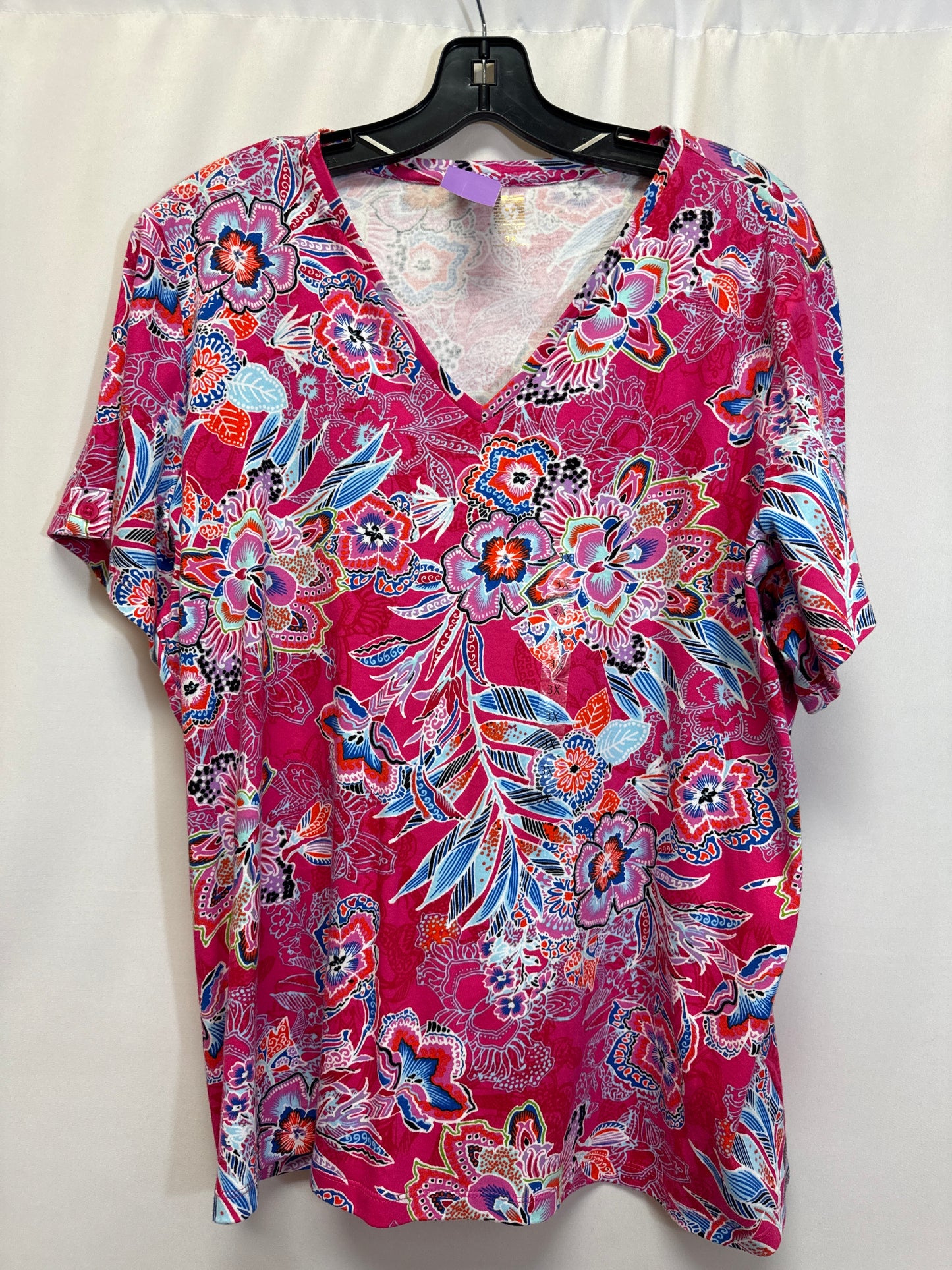 Top Short Sleeve By Anne Klein Size: 3x