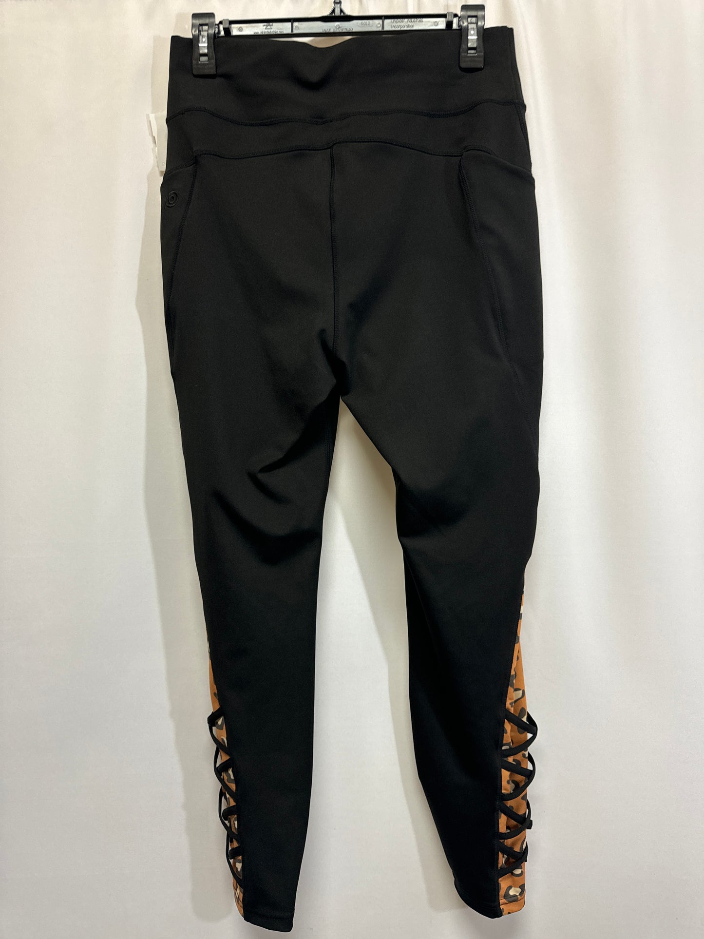 Athletic Leggings By Cmf In Animal Print, Size: Xl
