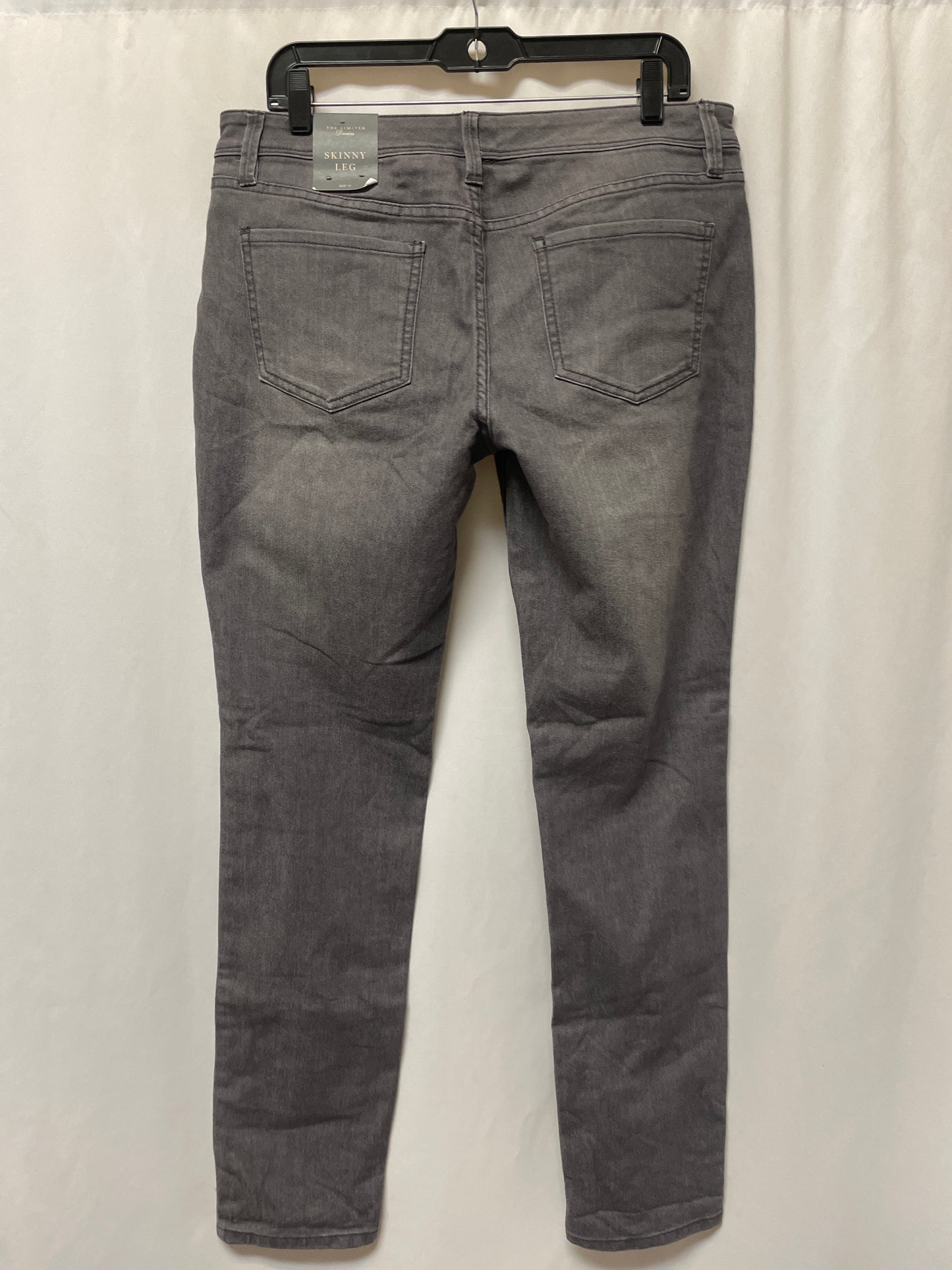 Jeans Skinny By Limited In Grey Denim, Size: 14