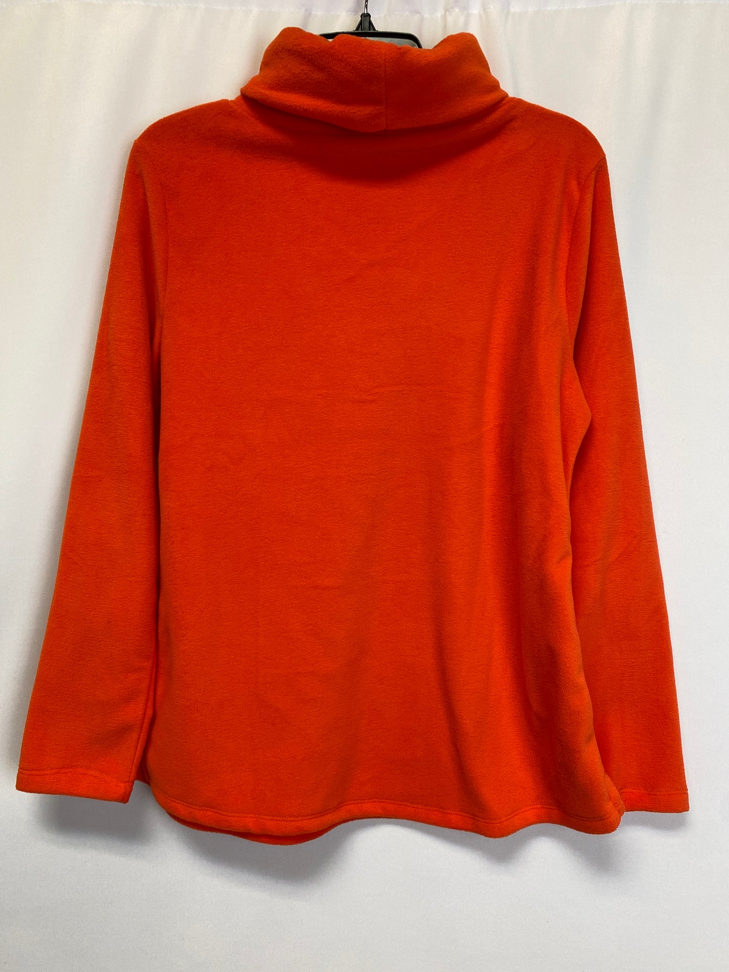 Top Long Sleeve Fleece Pullover By Talbots Size: M