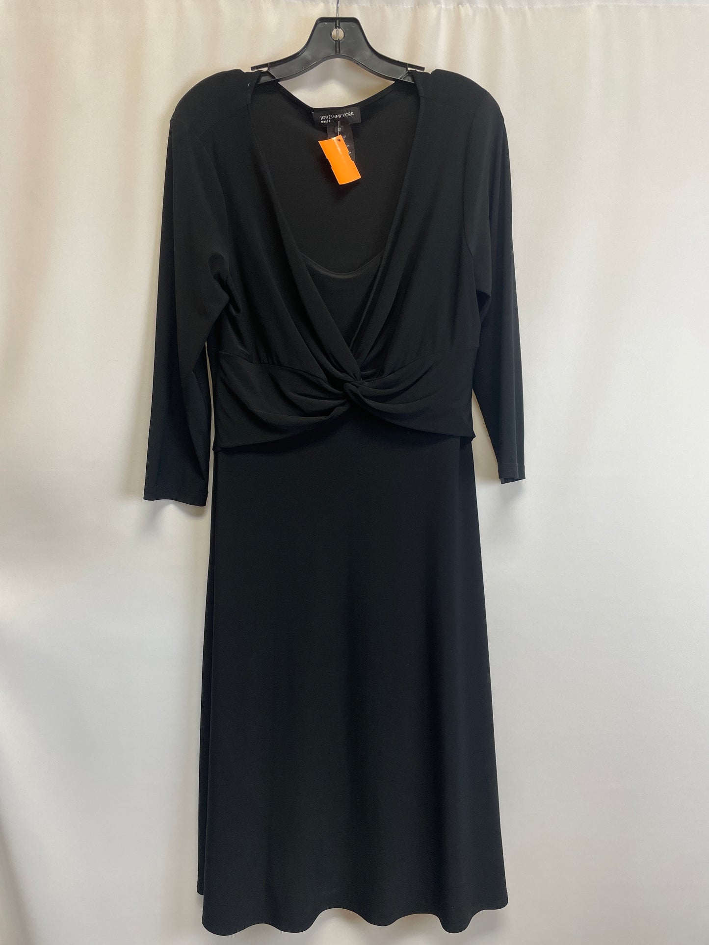 Dress Casual Midi By Jones New York Size: L
