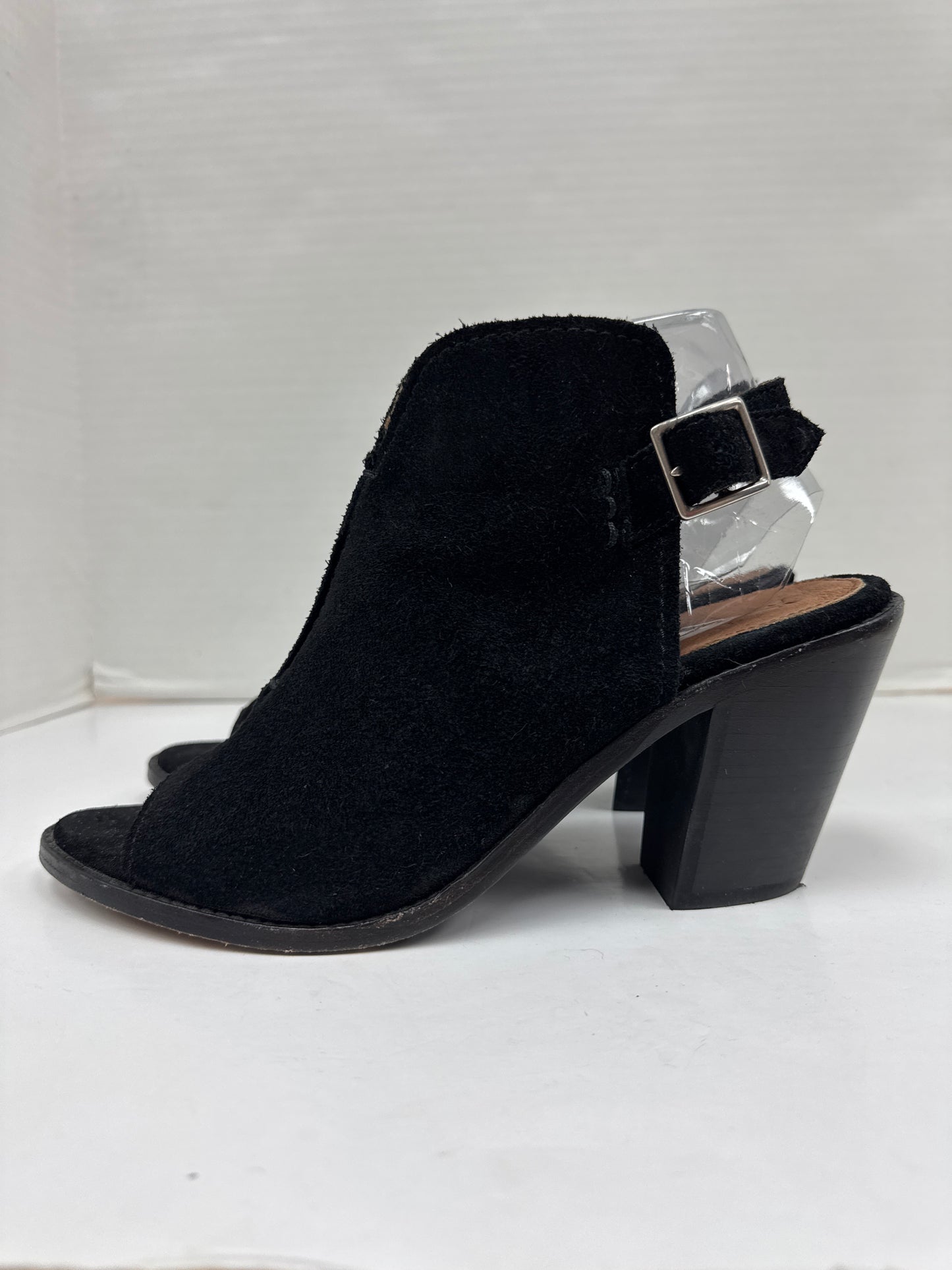 Sandals Heels Block By Frye In Black, Size: 9