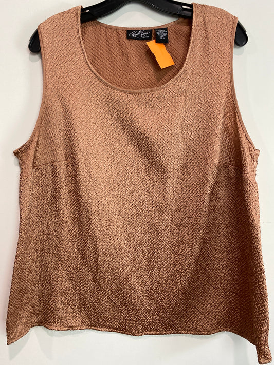 Top Sleeveless By Russell Kemp  Size: Xxl