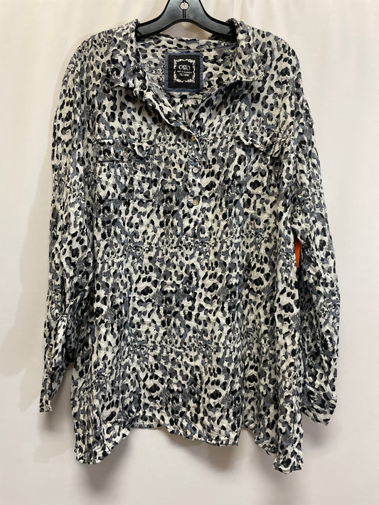 Top Long Sleeve By Cato  Size: 4x