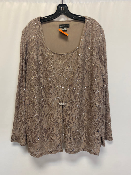 Top Long Sleeve By Jessica Howard  Size: Xxl