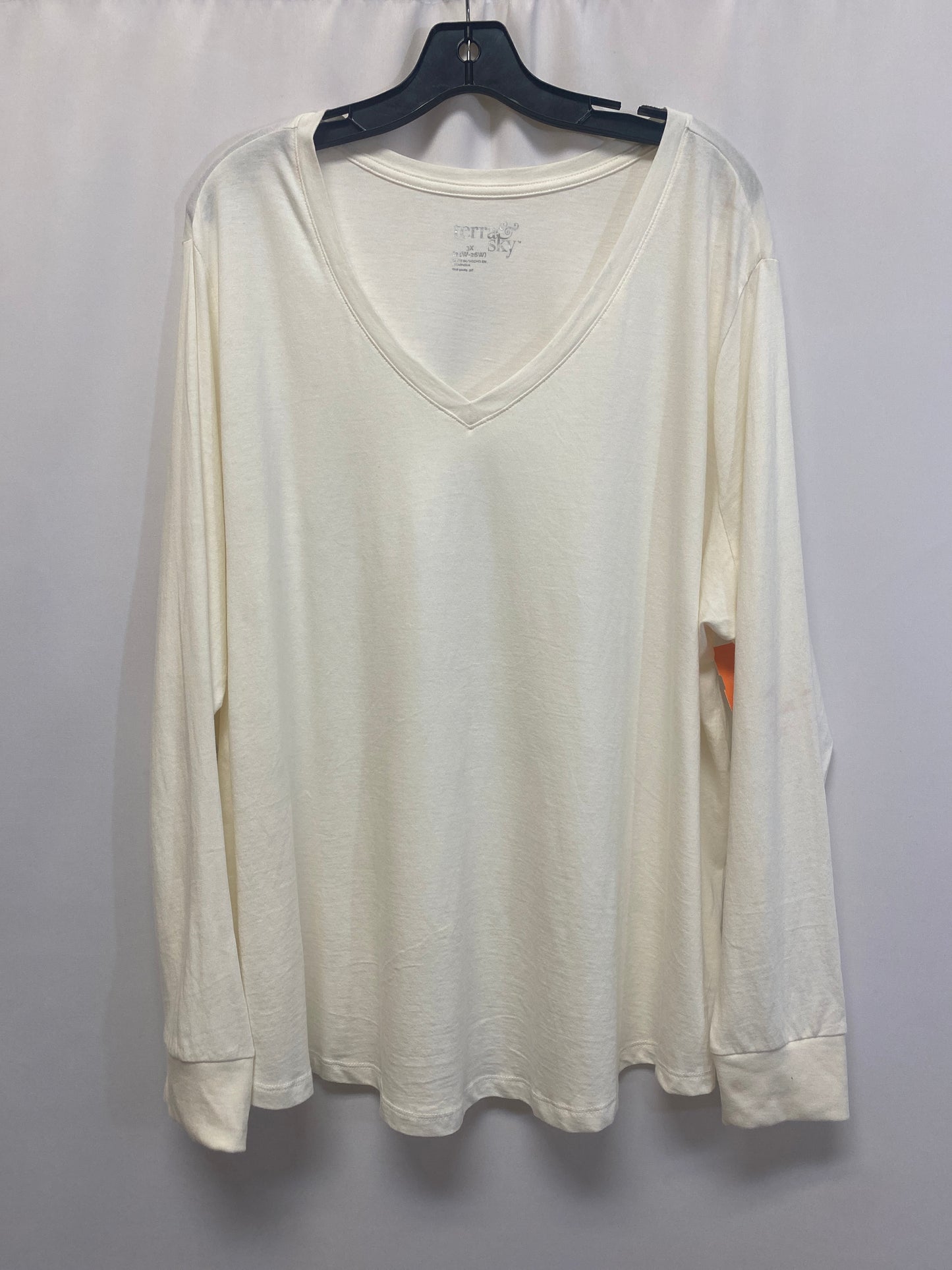 Top Long Sleeve By Terra & Sky  Size: 3x