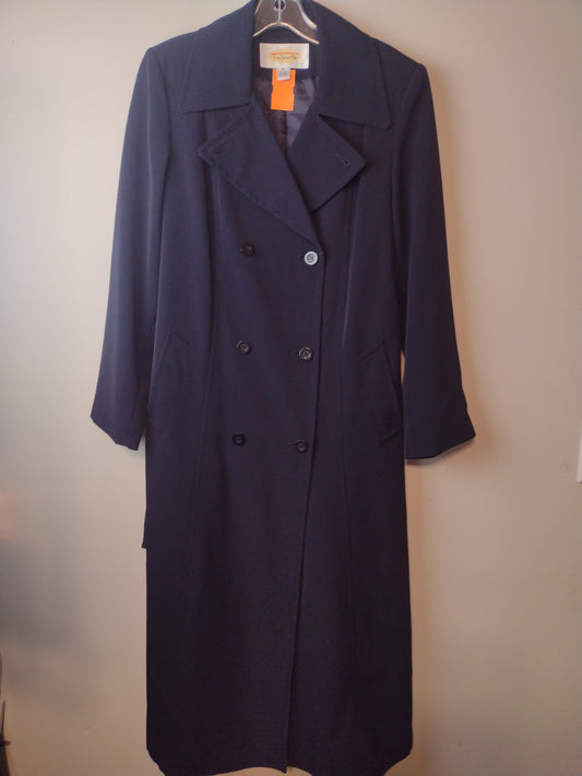 Coat Trench Coat By Talbots  Size: S