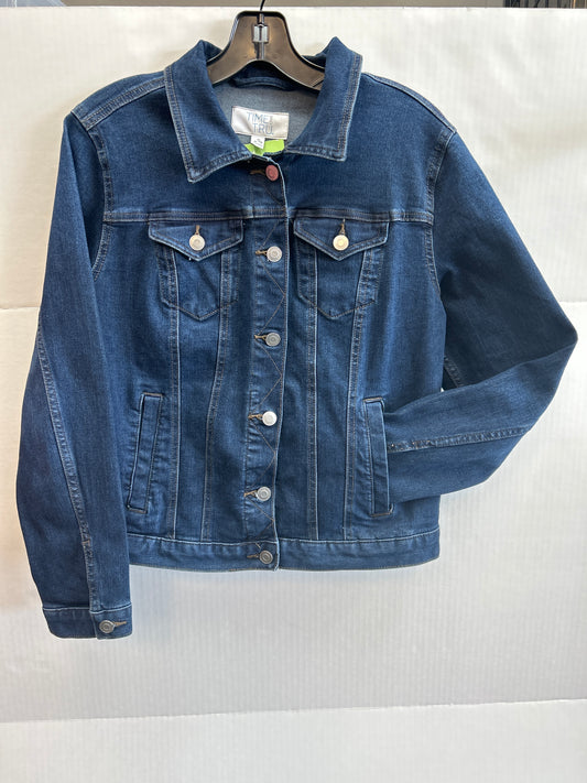 Jacket Denim By Time And Tru  Size: M