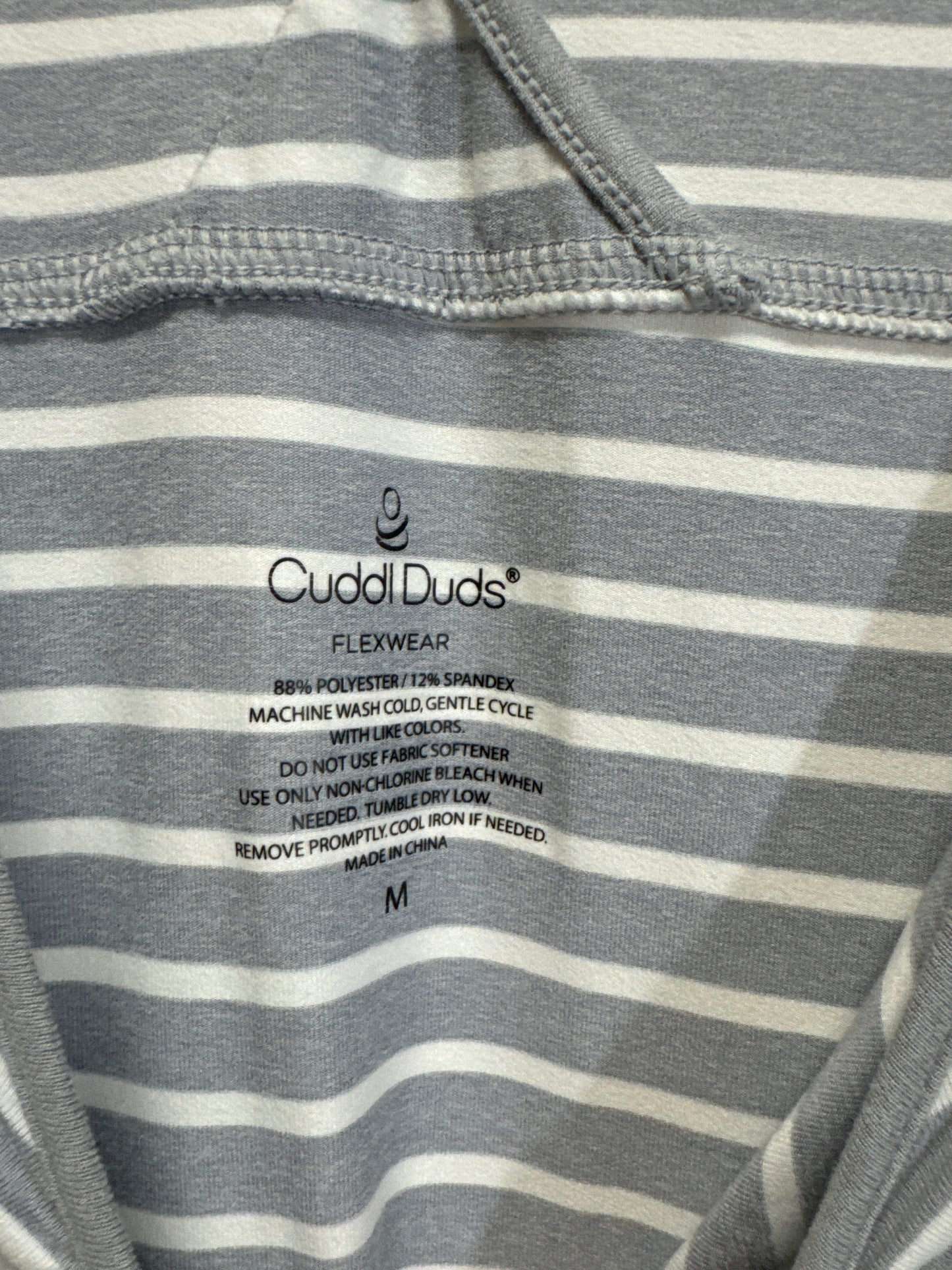 Dress Casual Maxi By Cuddl Duds In Grey, Size: M