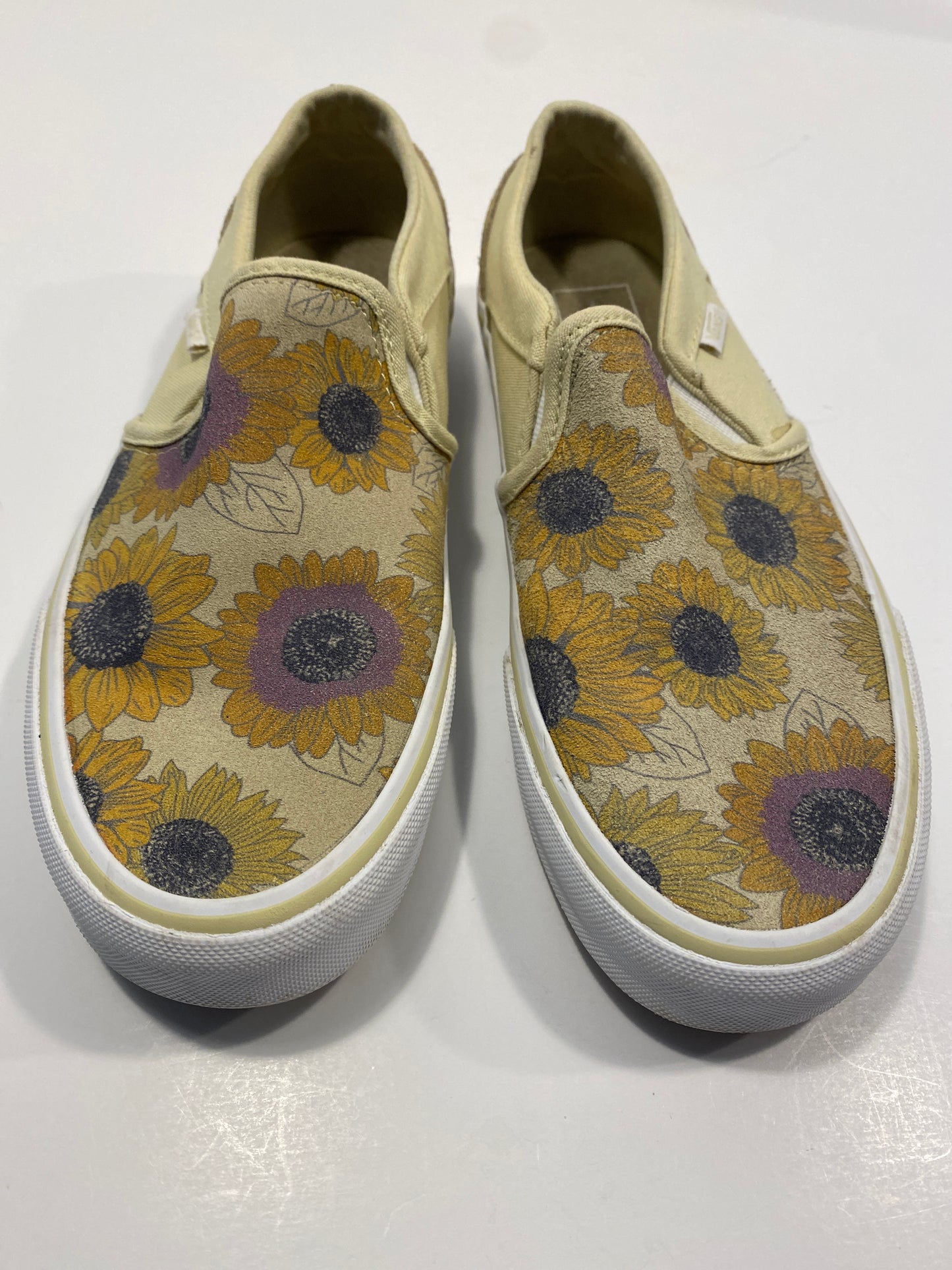 Yellow Shoes Sneakers Vans, Size 7