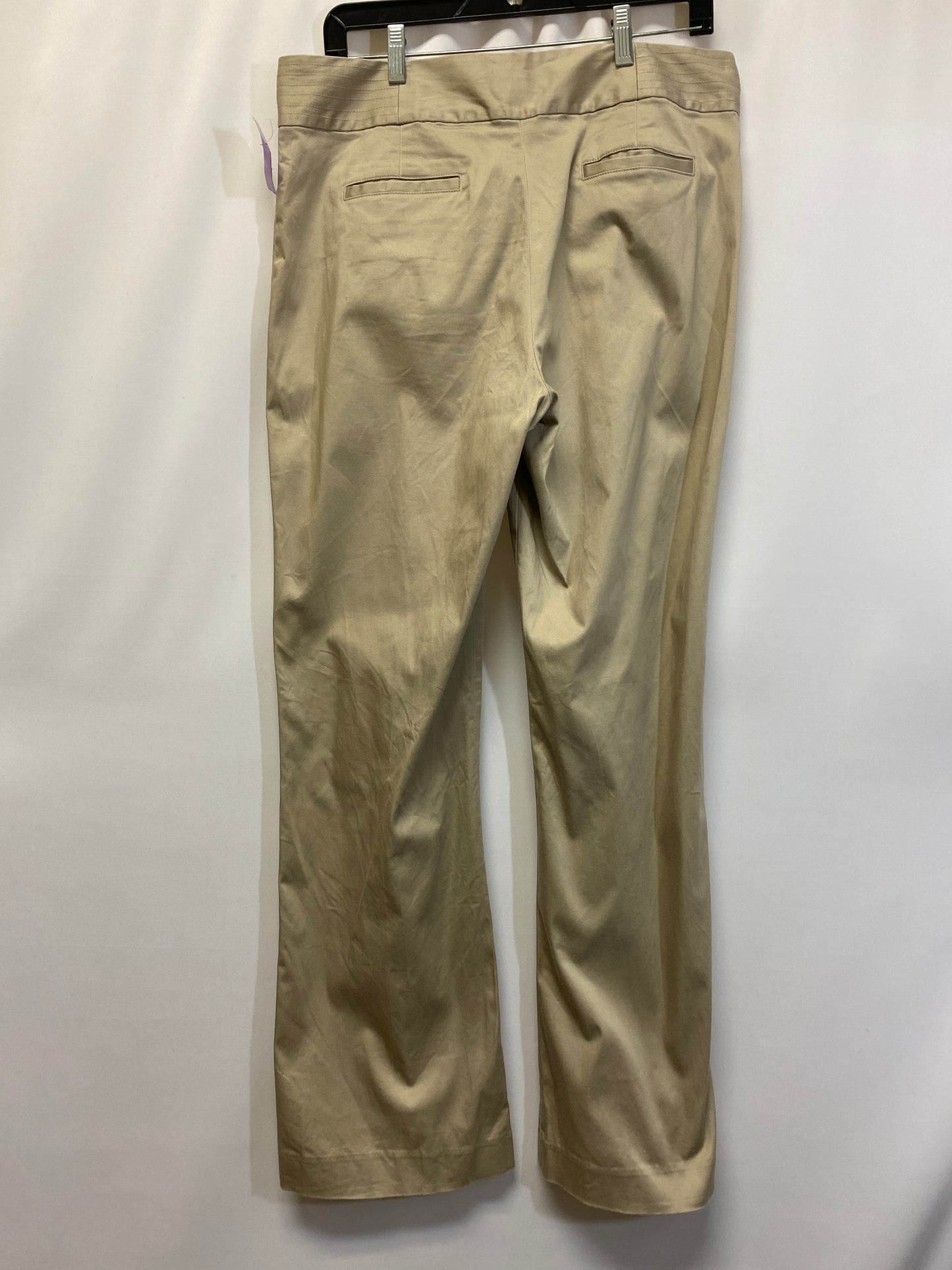 Tan Pants Dress Cremieux, Size 12