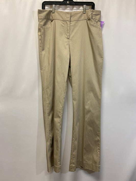 Tan Pants Dress Cremieux, Size 12