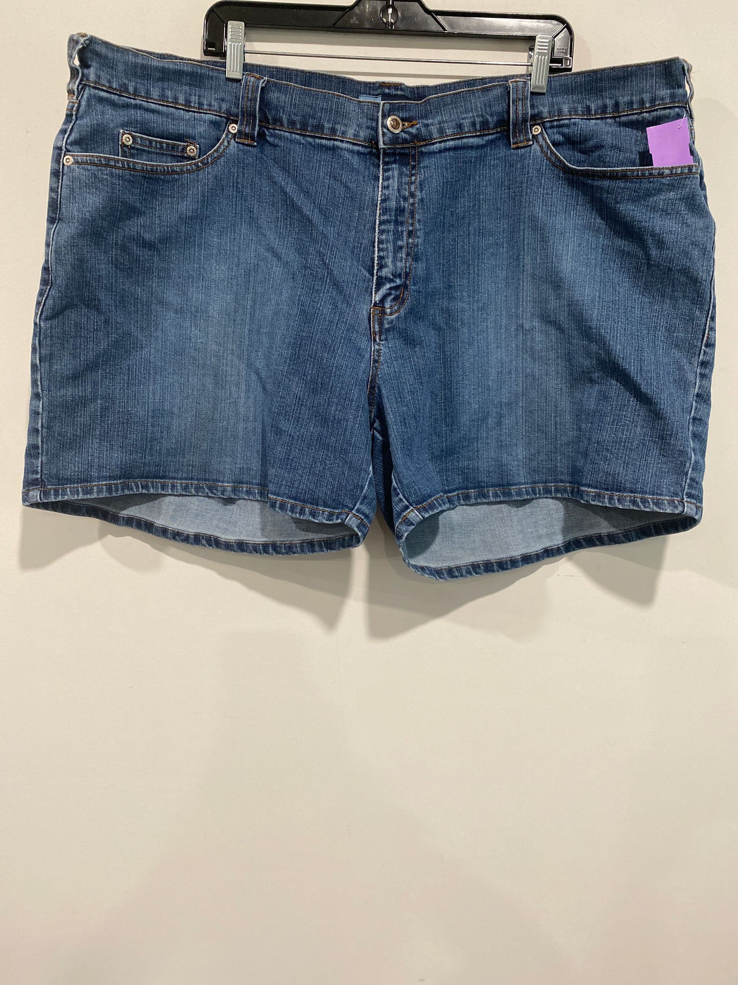 Blue Denim Shorts Avenue Blues, Size 4x