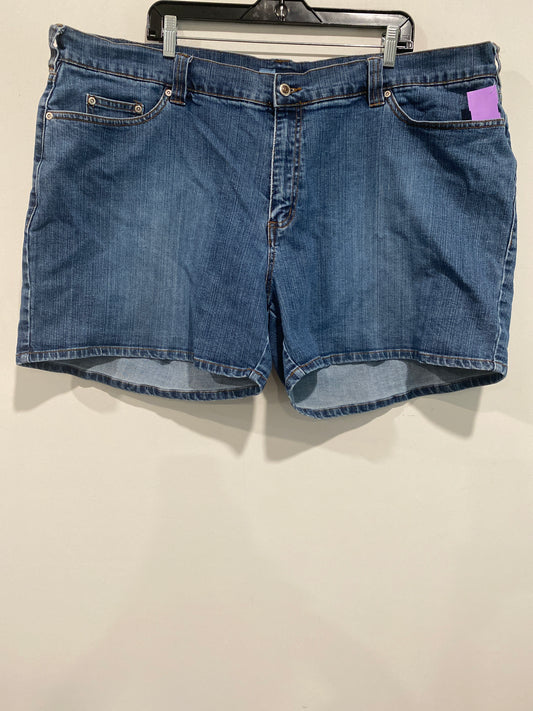 Blue Denim Shorts Avenue Blues, Size 4x