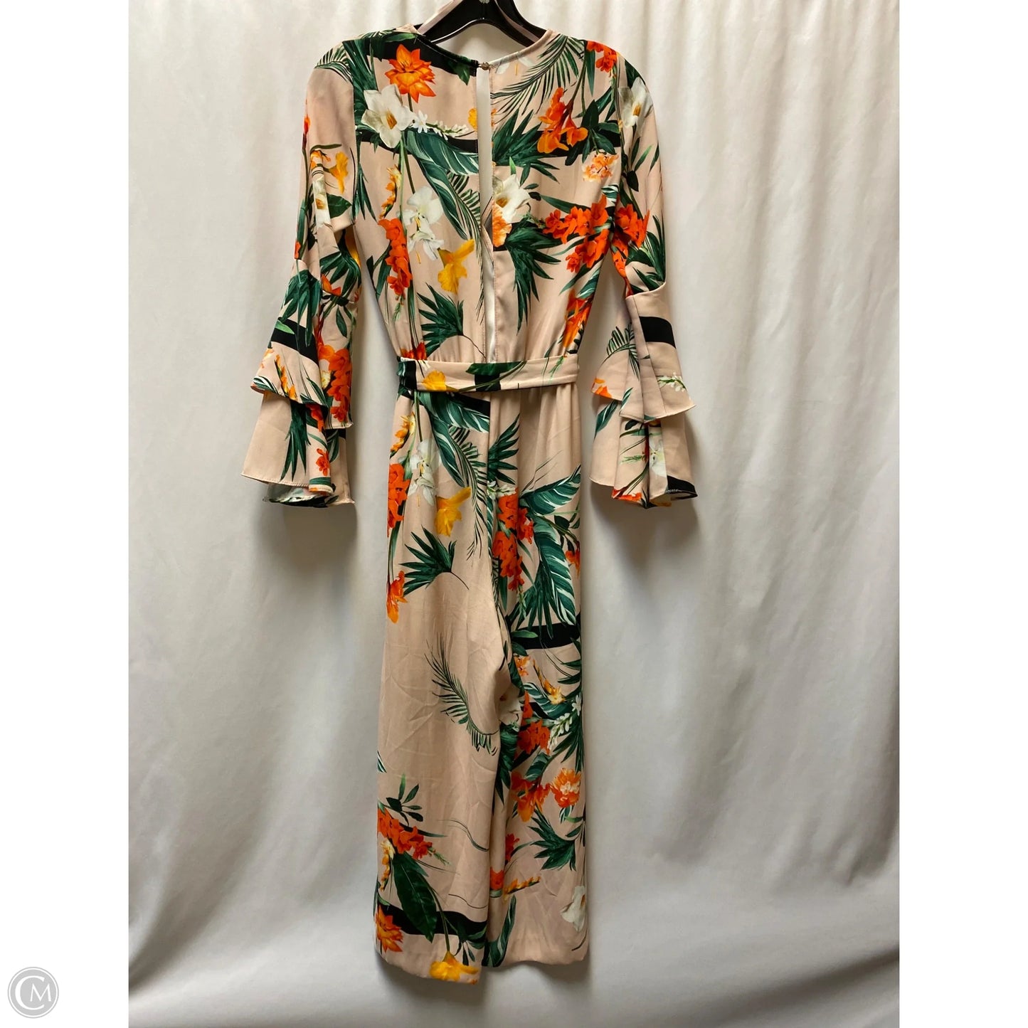 Jumpsuit by Clothes Mentor In Tan, Size: M