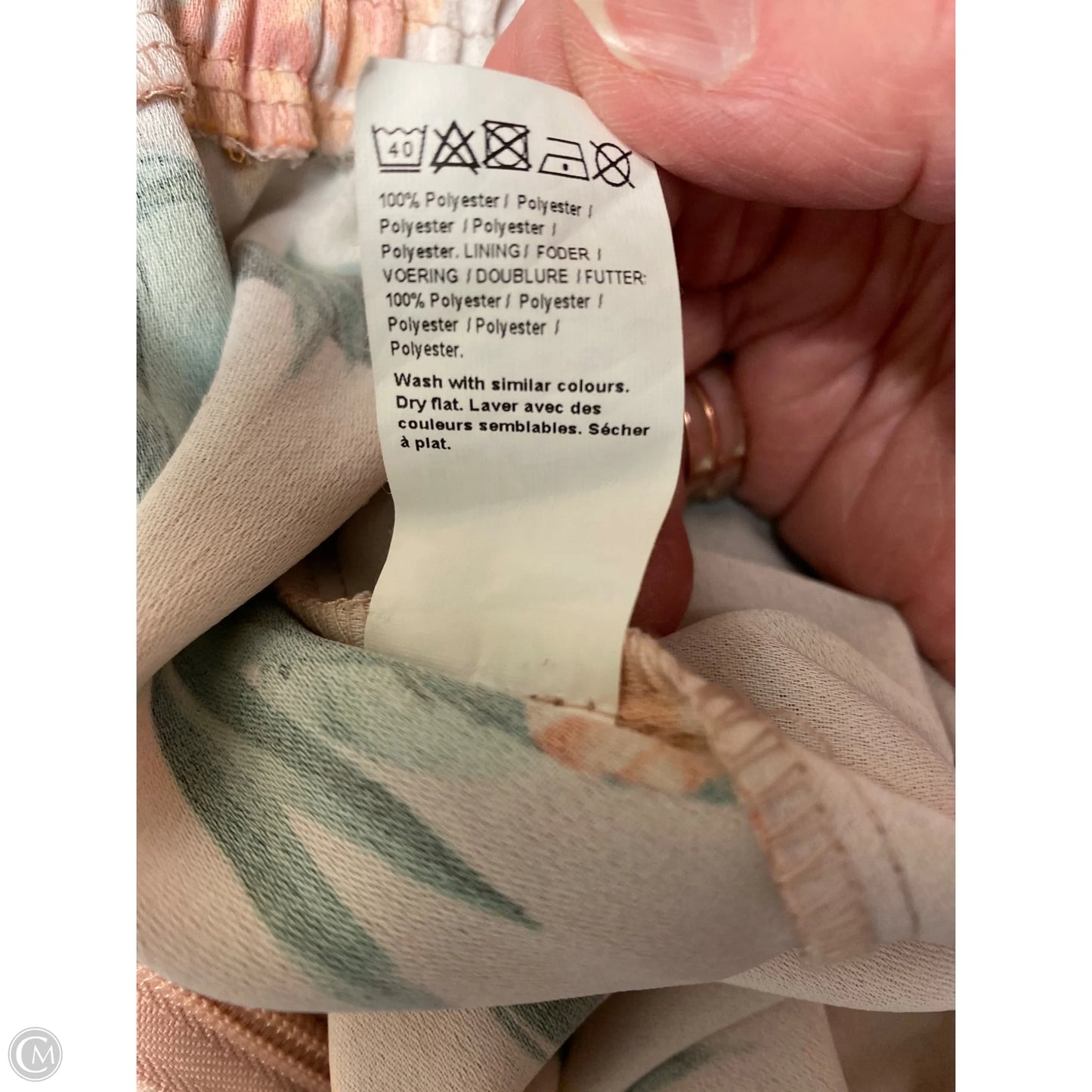 Jumpsuit by Clothes Mentor In Tan, Size: M