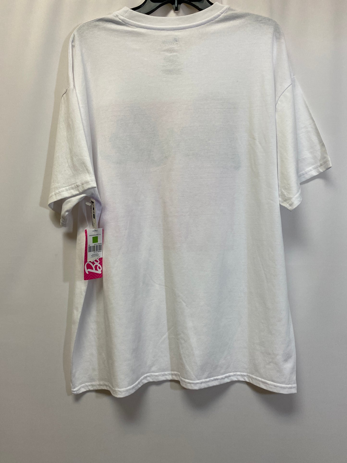 White Top Short Sleeve Clothes Mentor, Size Xl