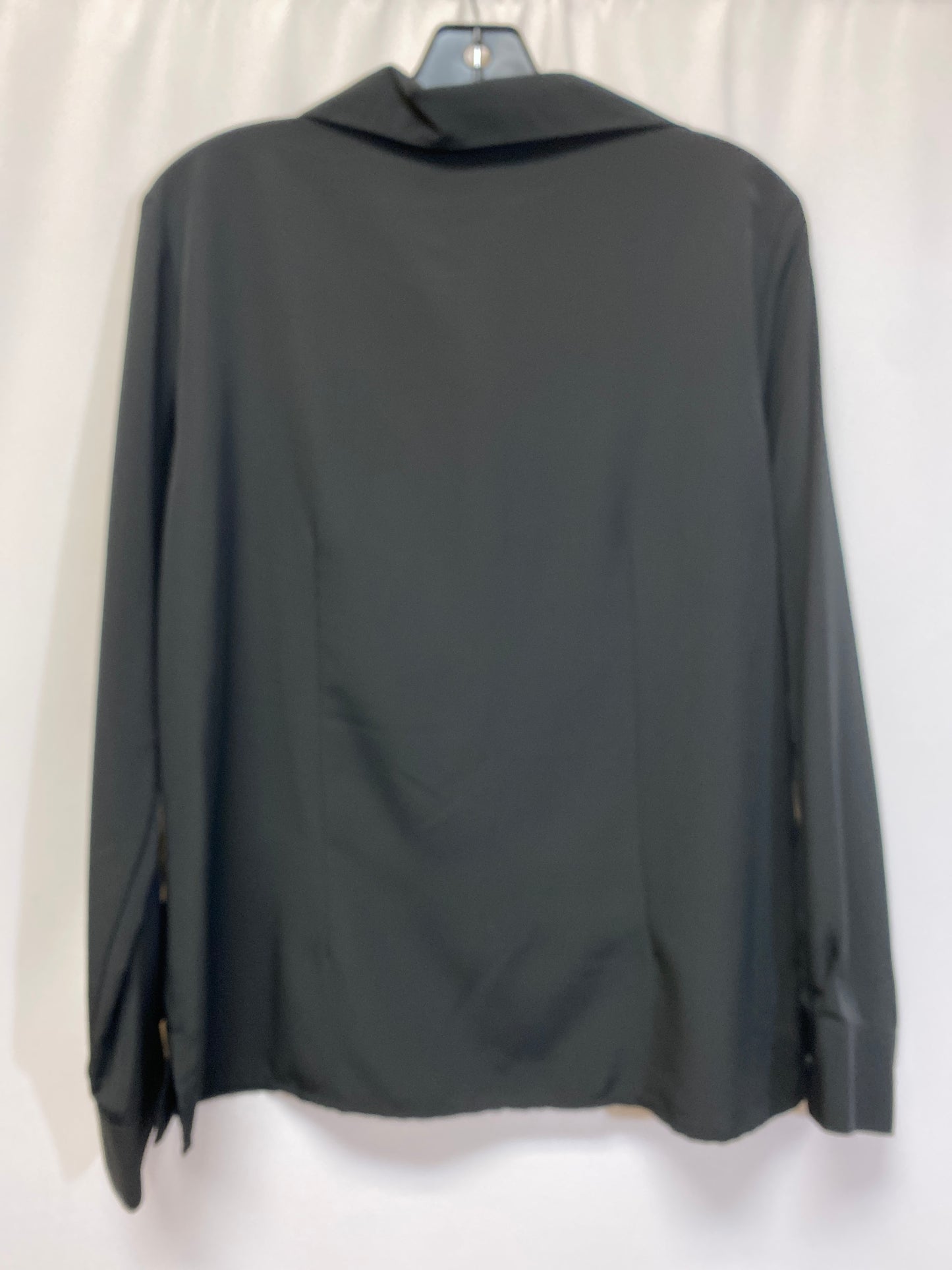 Black Top Long Sleeve Notations, Size L