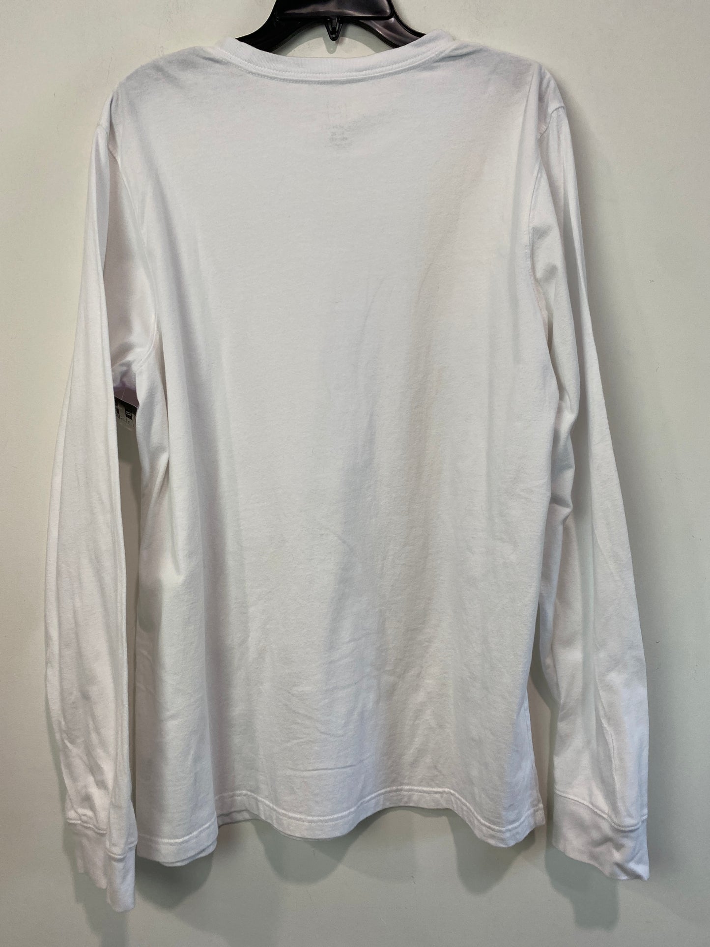 White Top Long Sleeve George, Size Xl