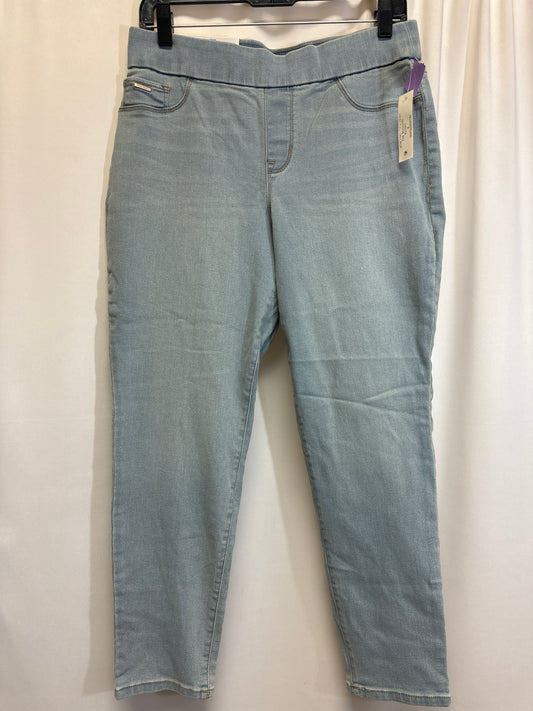 Blue Denim Jeans Cropped Nine West, Size 8