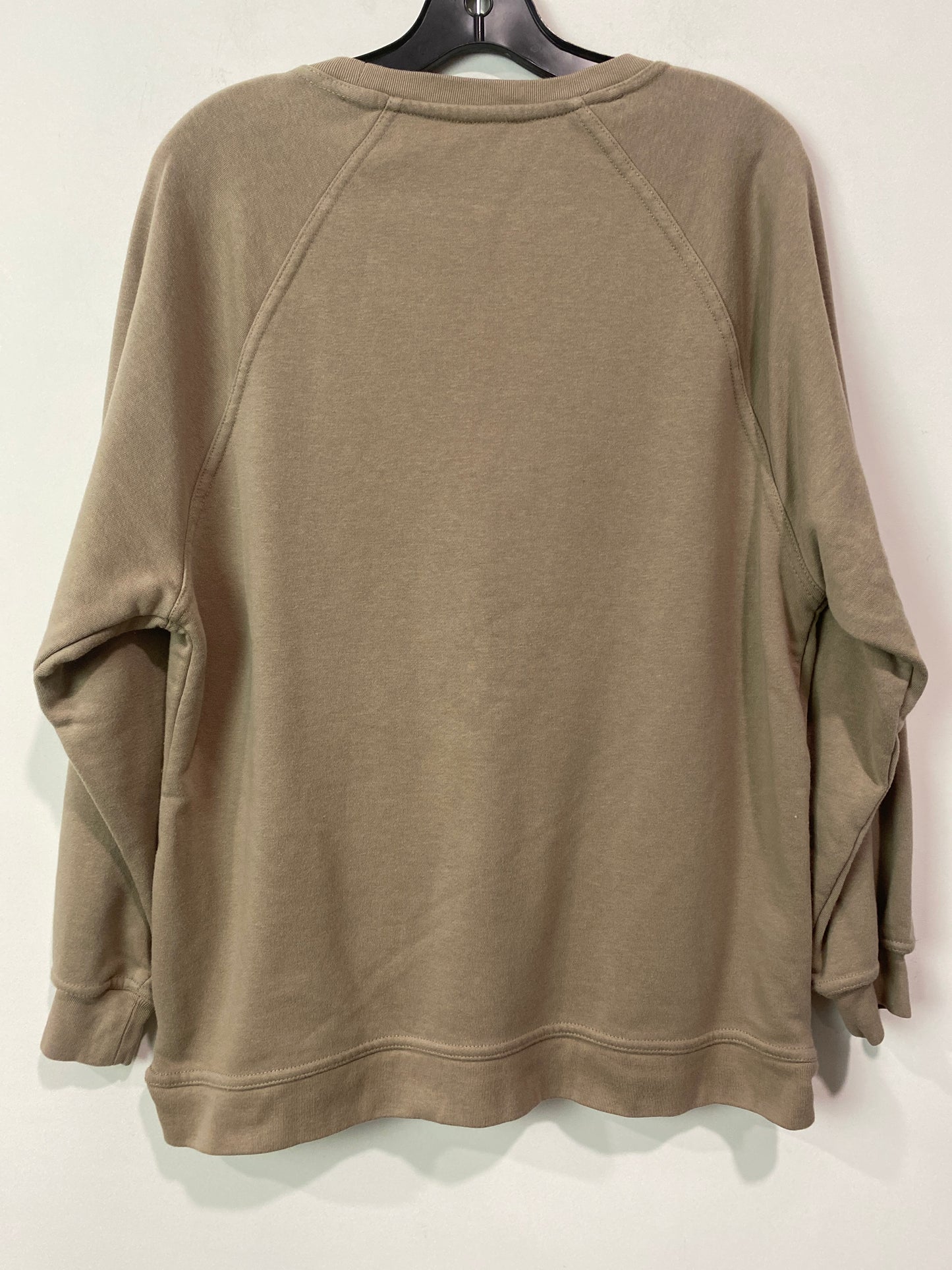 Taupe Sweatshirt Crewneck Mono B, Size M