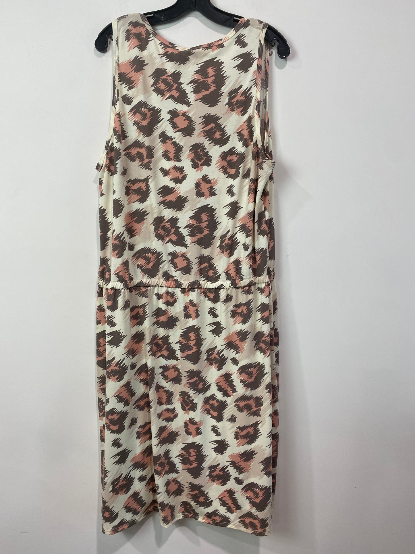 Tan Dress Casual Midi Lularoe, Size 3x