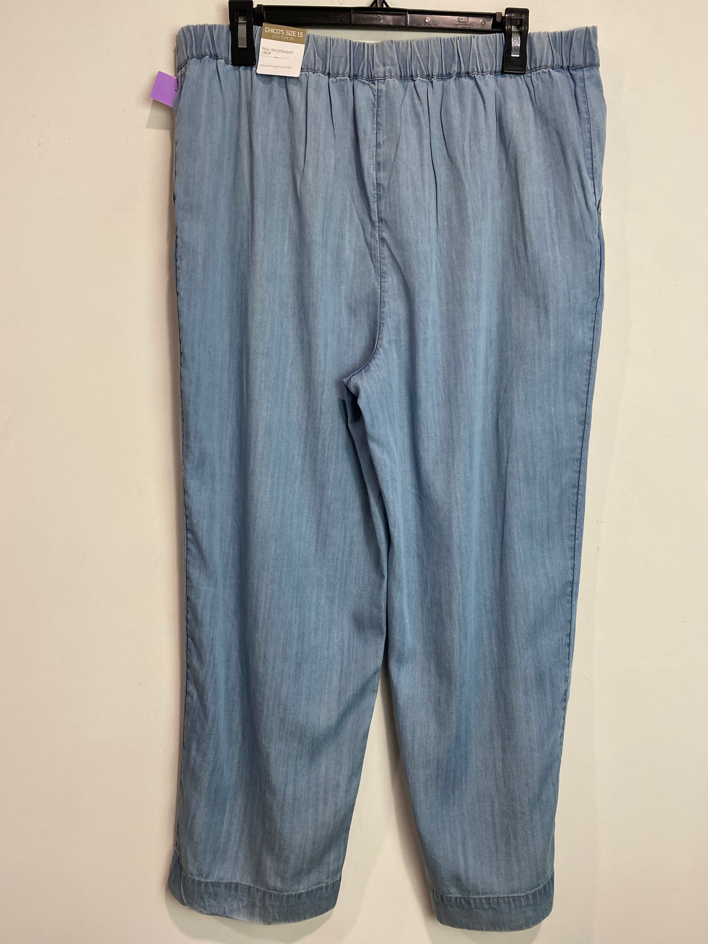 Blue Pants Lounge Chicos, Size 10