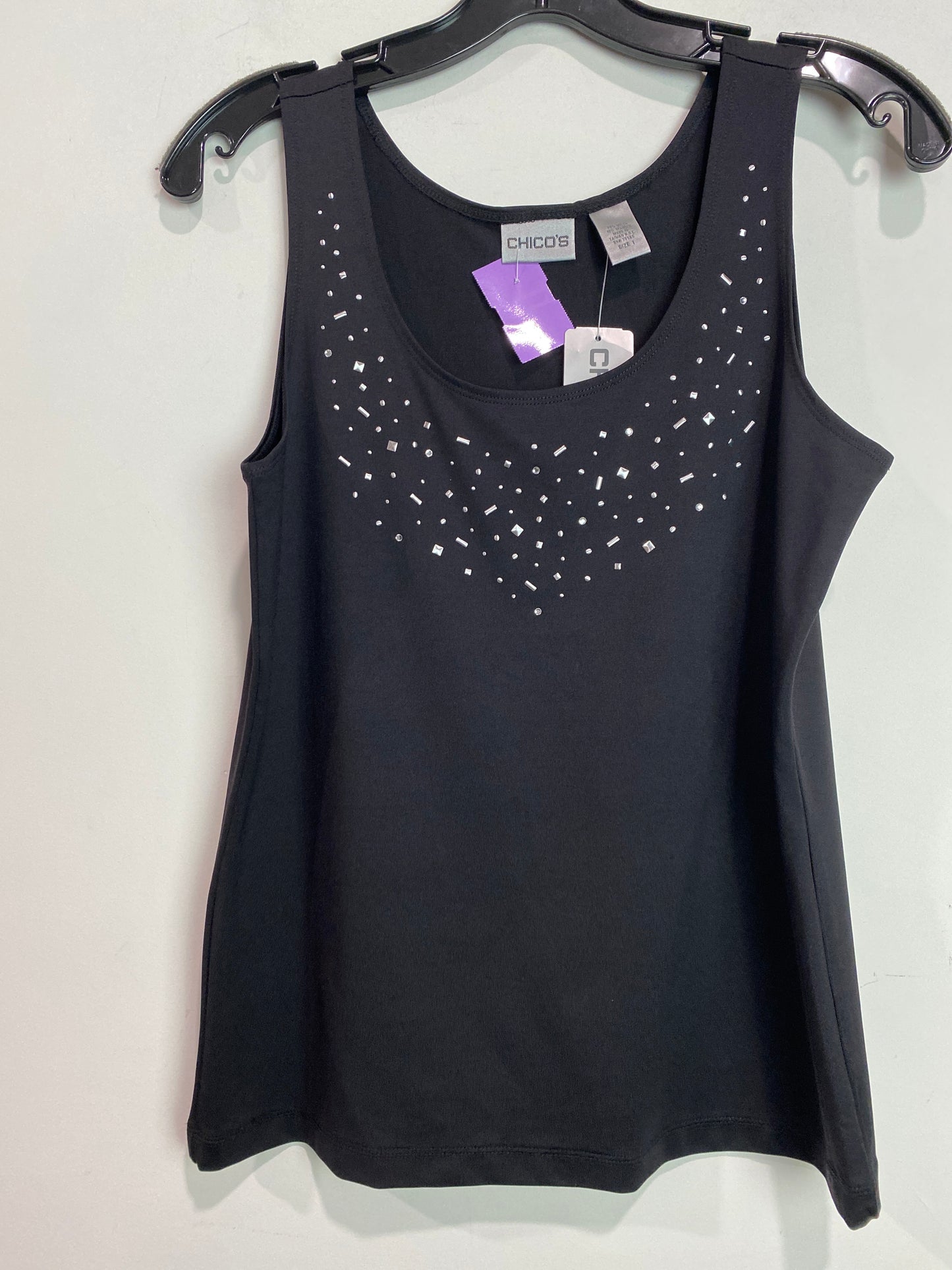 Black Tank Top Chicos, Size M