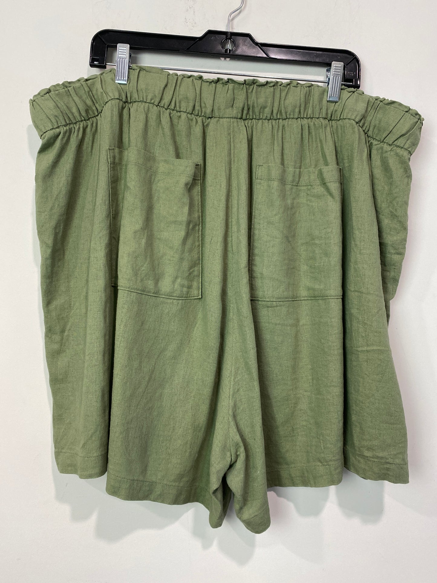 Green Shorts Ava & Viv, Size 2x