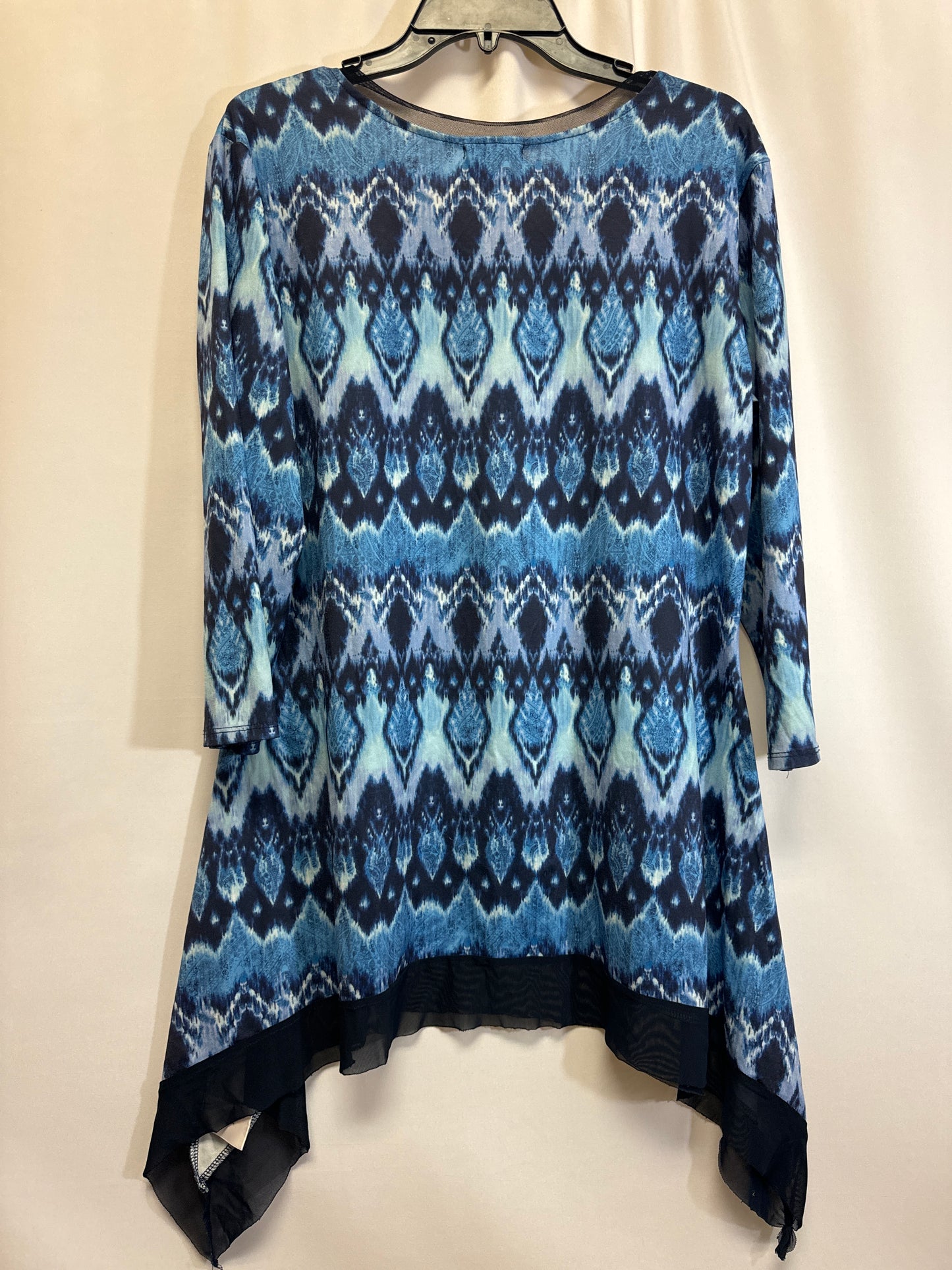 Blue Top Long Sleeve Indigo Soul, Size M