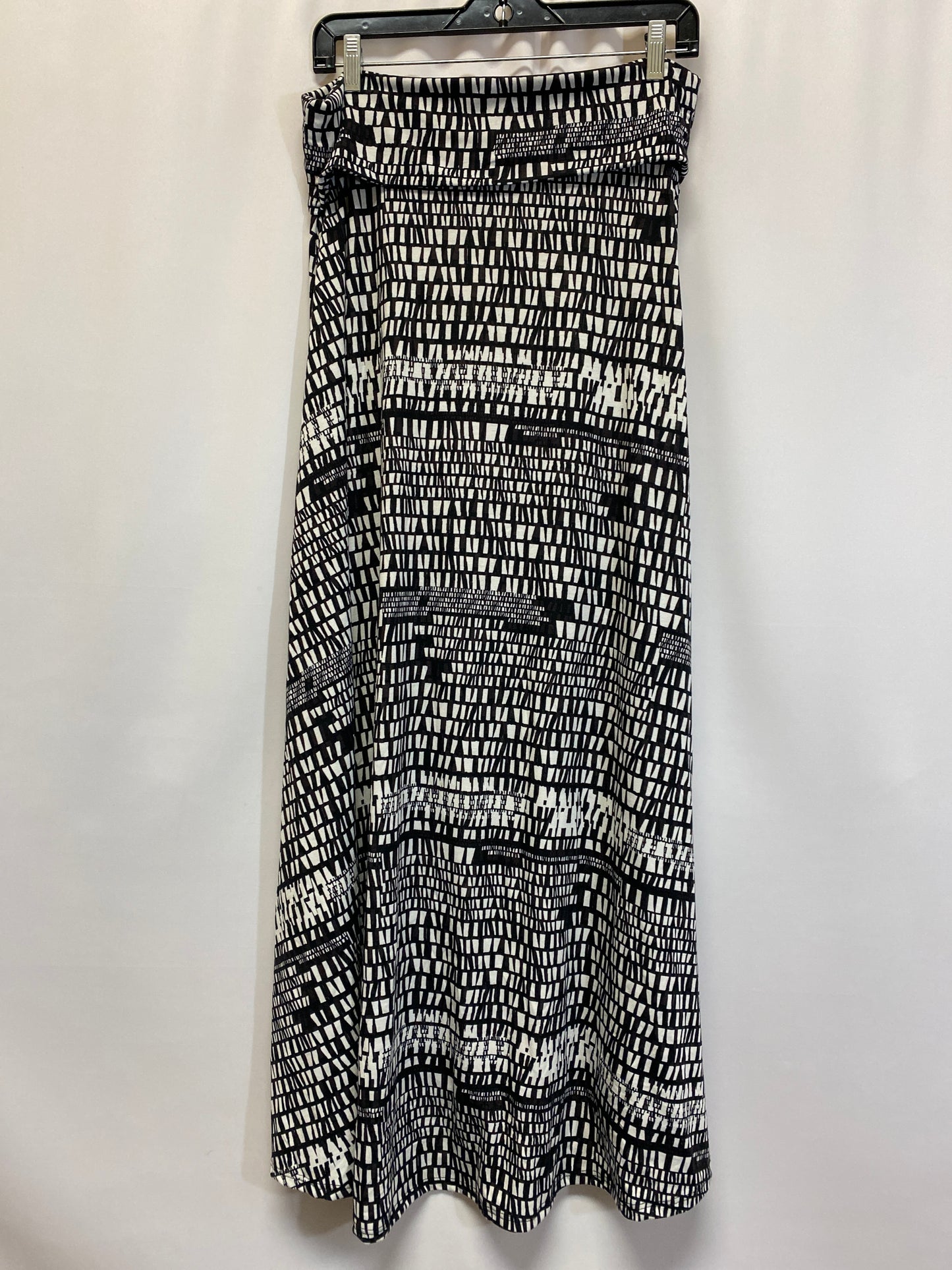 Black & White Skirt Maxi Lularoe, Size M