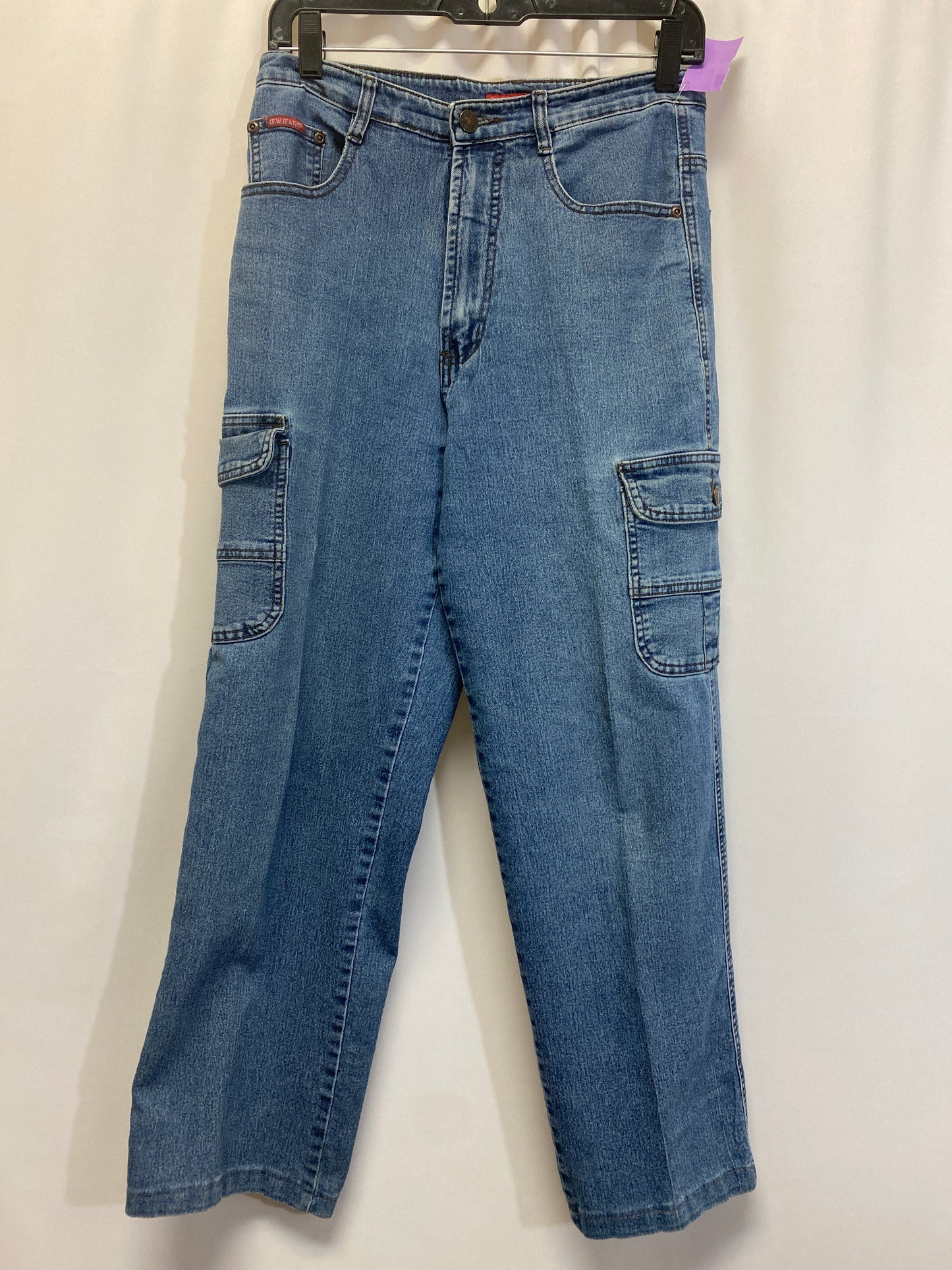 Blue Denim Jeans Straight Clothes Mentor, Size 8