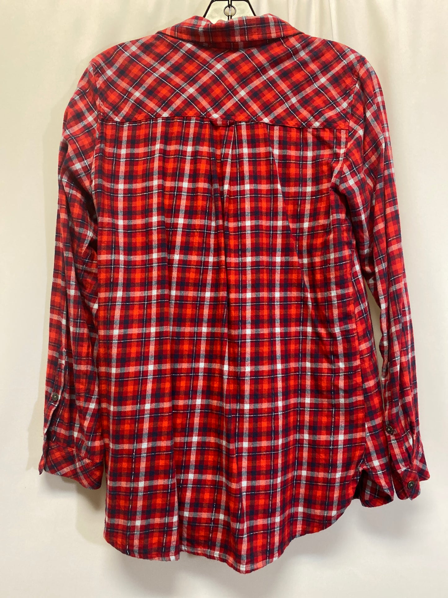 Red Top Long Sleeve Sonoma, Size M