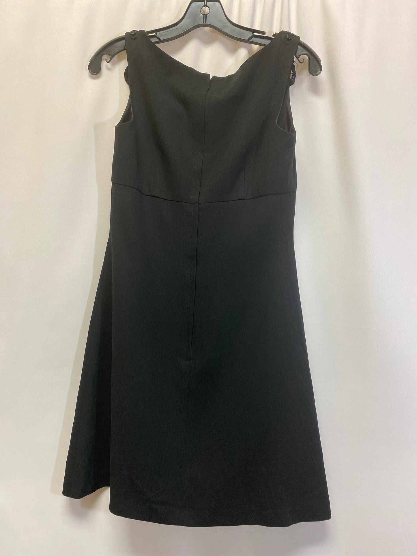 Black Dress Casual Midi Clothes Mentor, Size Xs