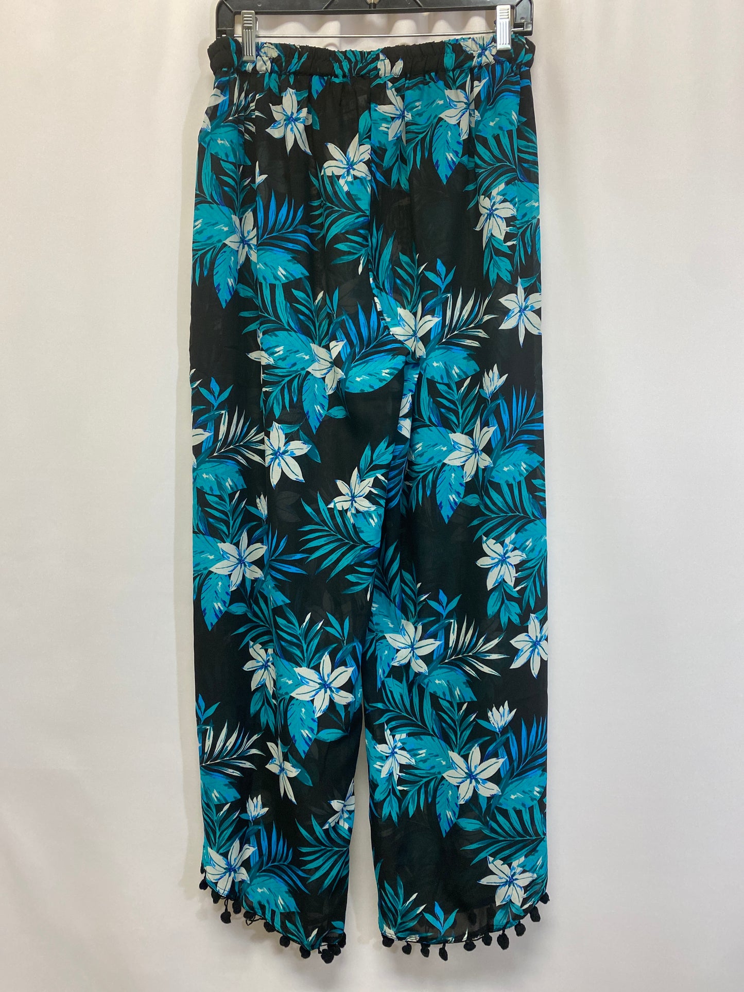 Teal Swimwear Cover-up Club 7, Size Xl