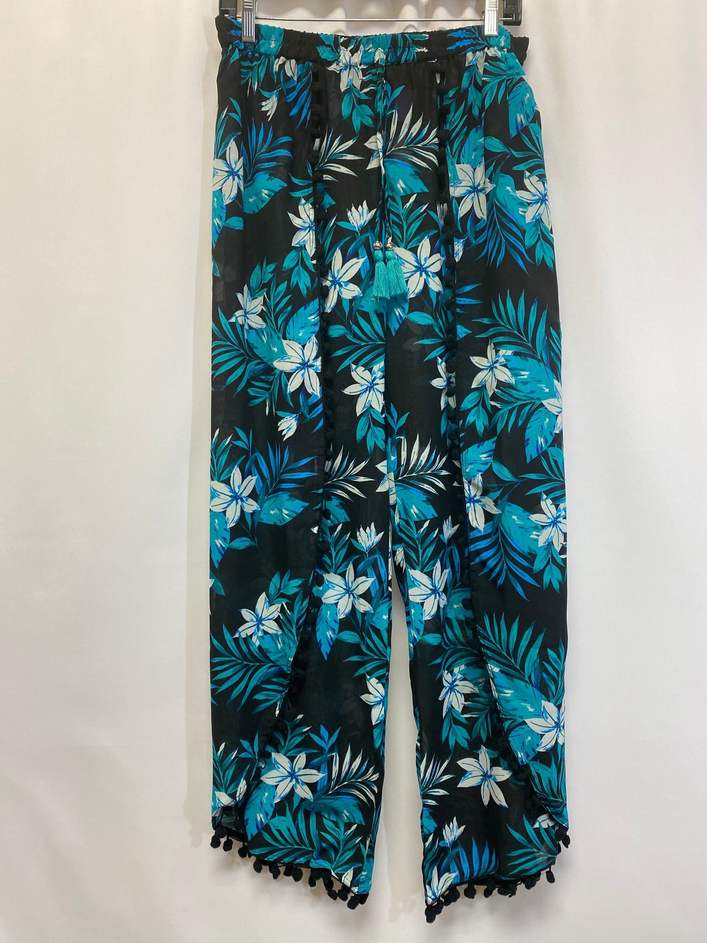 Teal Swimwear Cover-up Club 7, Size Xl