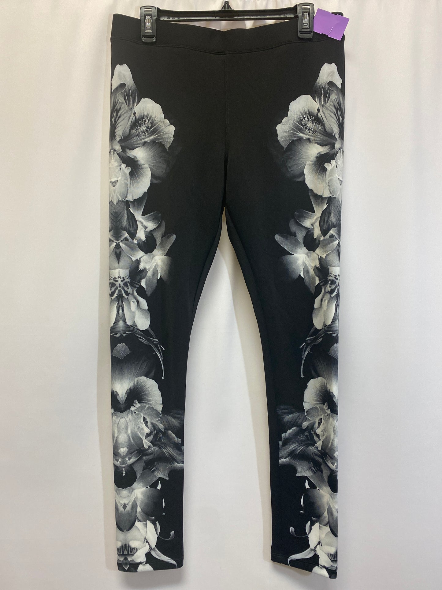 Black Pants Leggings Express, Size L