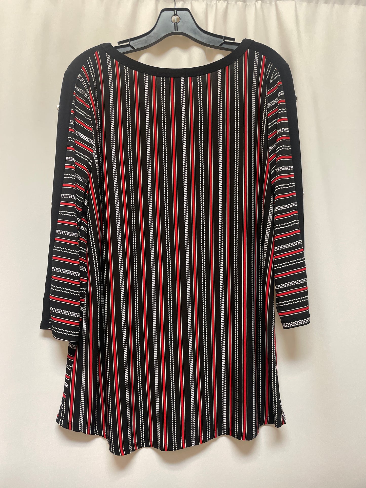 Black Top Long Sleeve Clothes Mentor, Size Xl