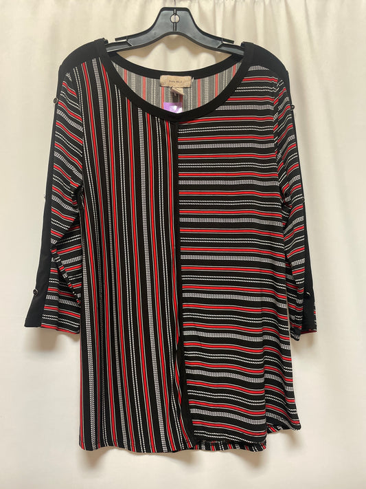 Black Top Long Sleeve Clothes Mentor, Size Xl