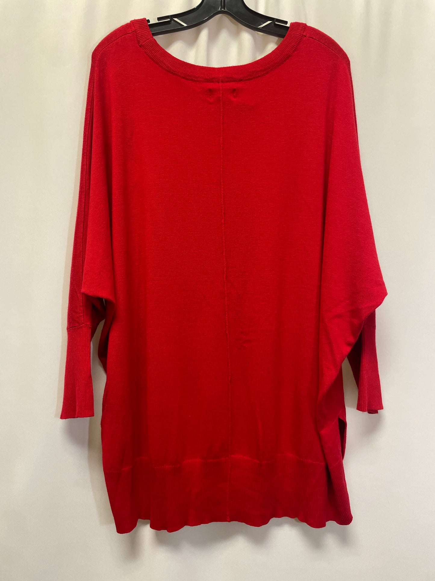 Red Sweater Wonderly, Size 2x