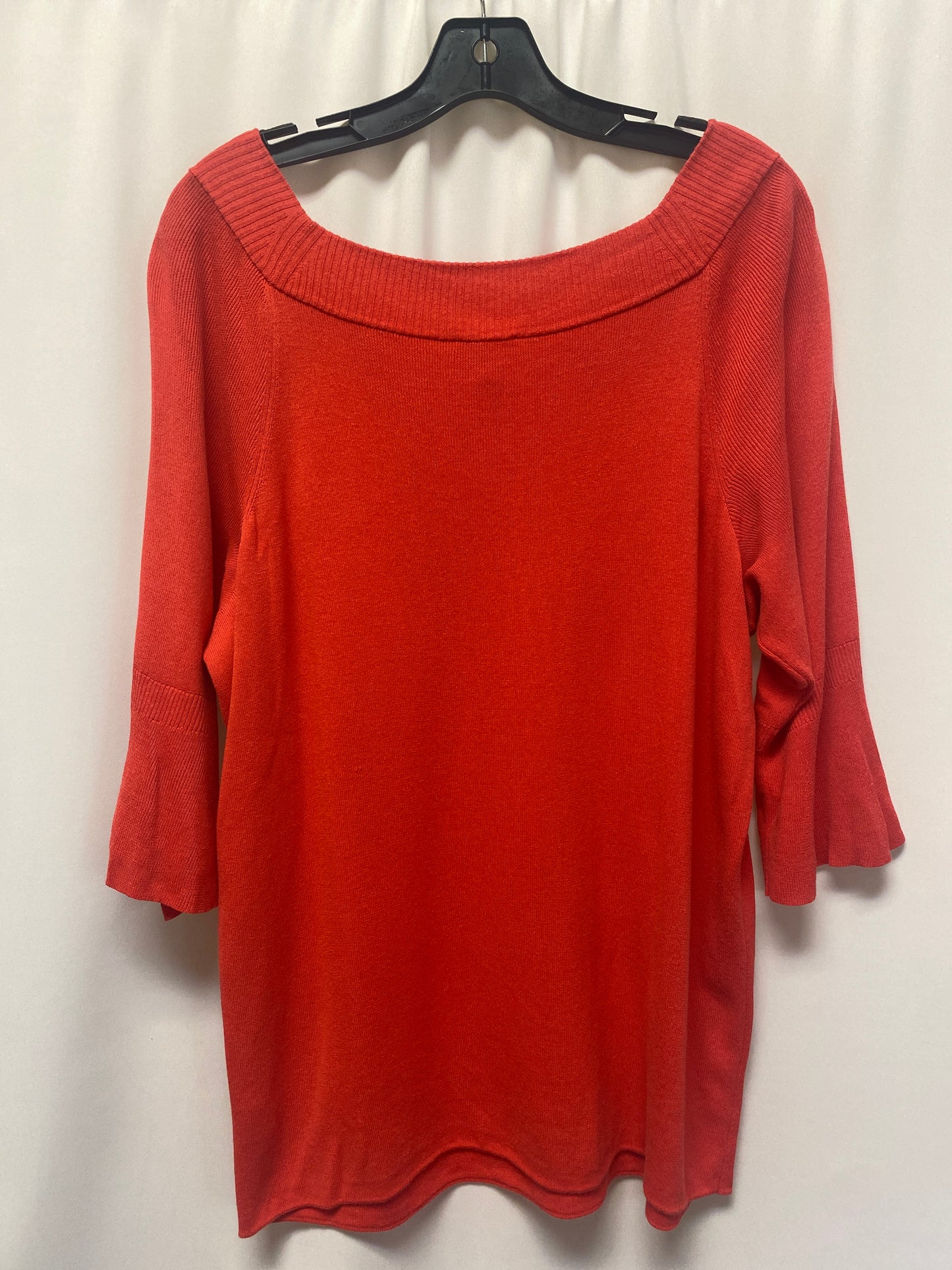 Red Top 3/4 Sleeve Talbots, Size 1x