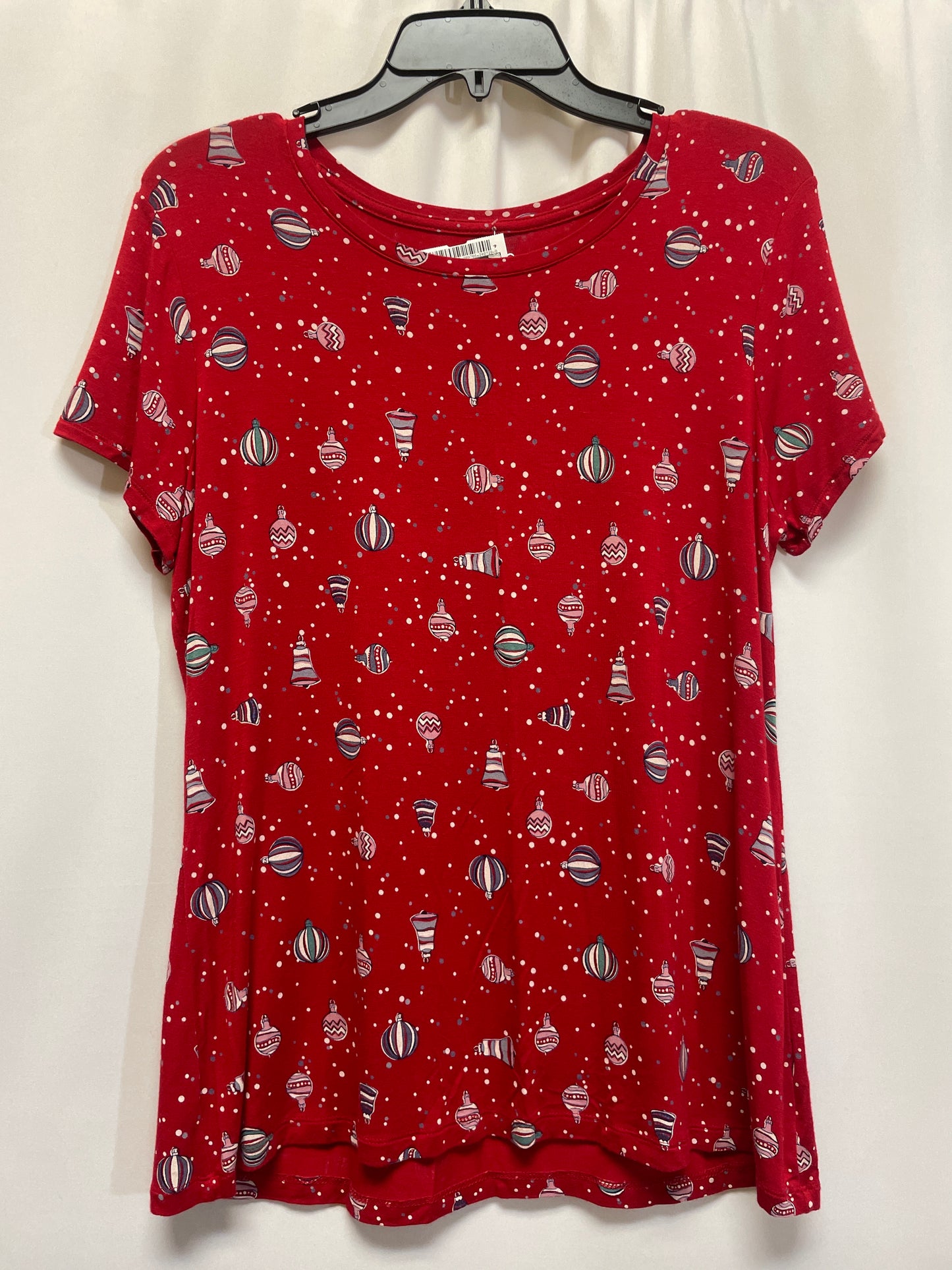 Red Top Short Sleeve Apt 9, Size L